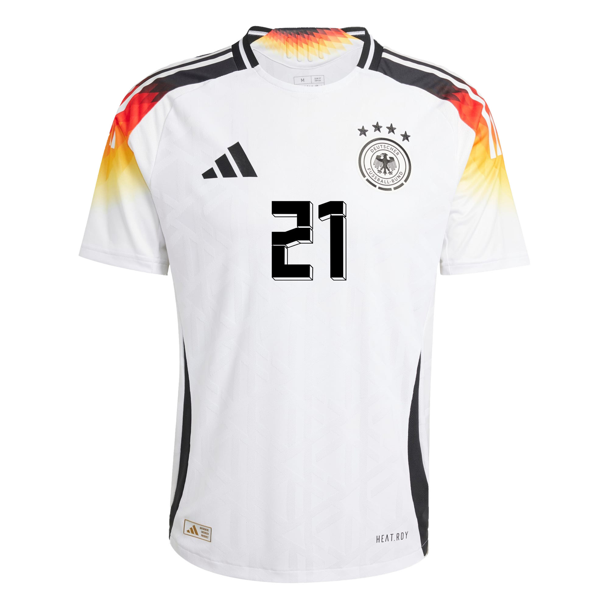 İlkay Gündoğan 21 Signed Germany National Team 2024/25 Home Jersey Autographed - Men