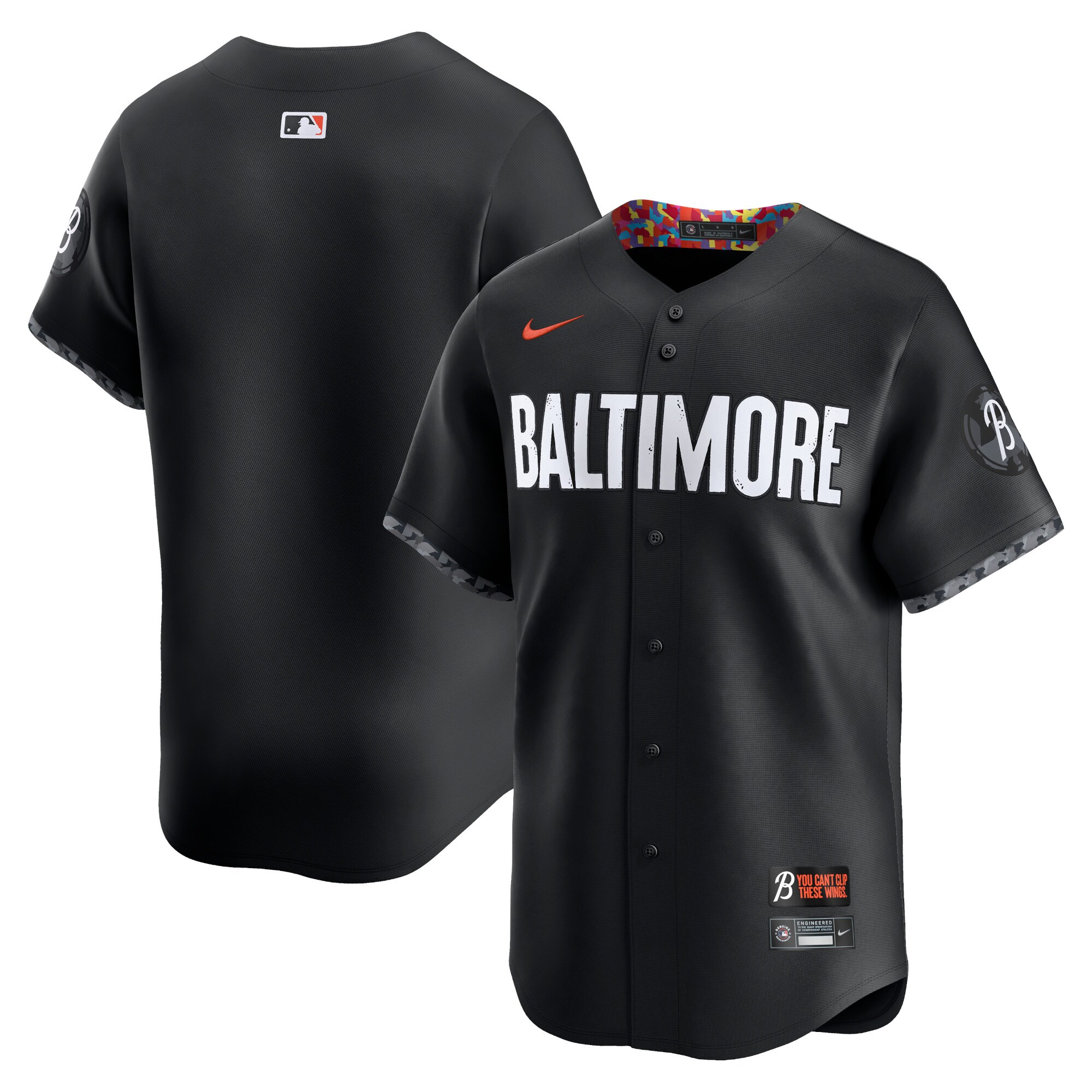 Baltimore Orioles  City Connect Limited Jersey - Black