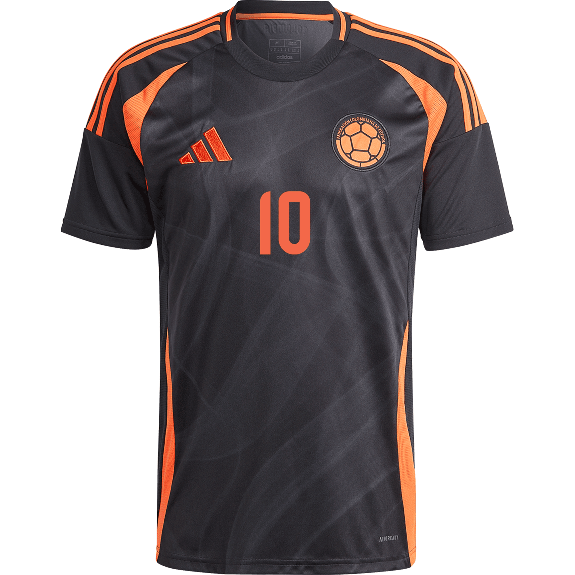 James Rodríguez 10 Colombia National Team 2024 Away Men Jersey - Black