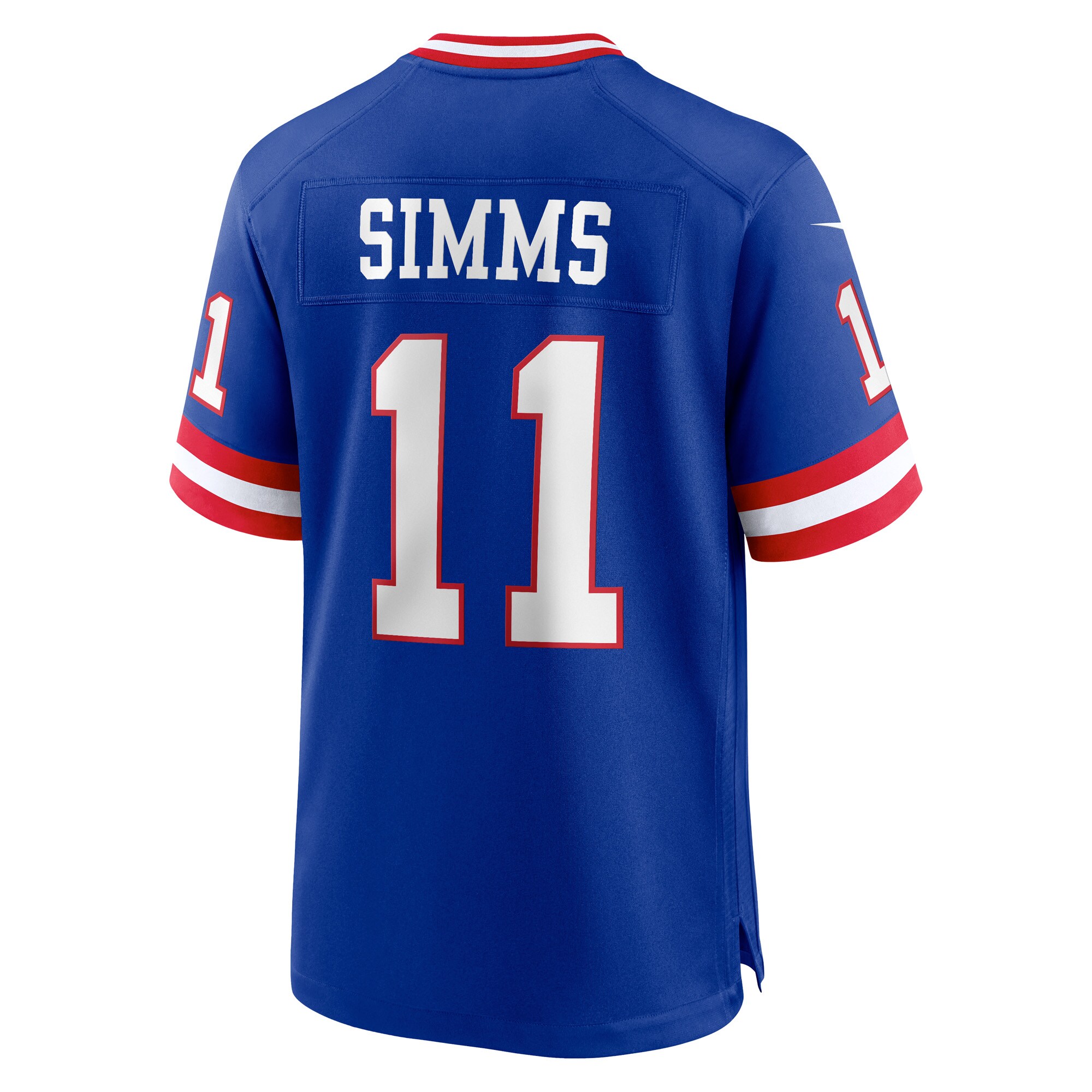 Phil Simms New York Giants  Classic Retired Player Game Jersey - Royal