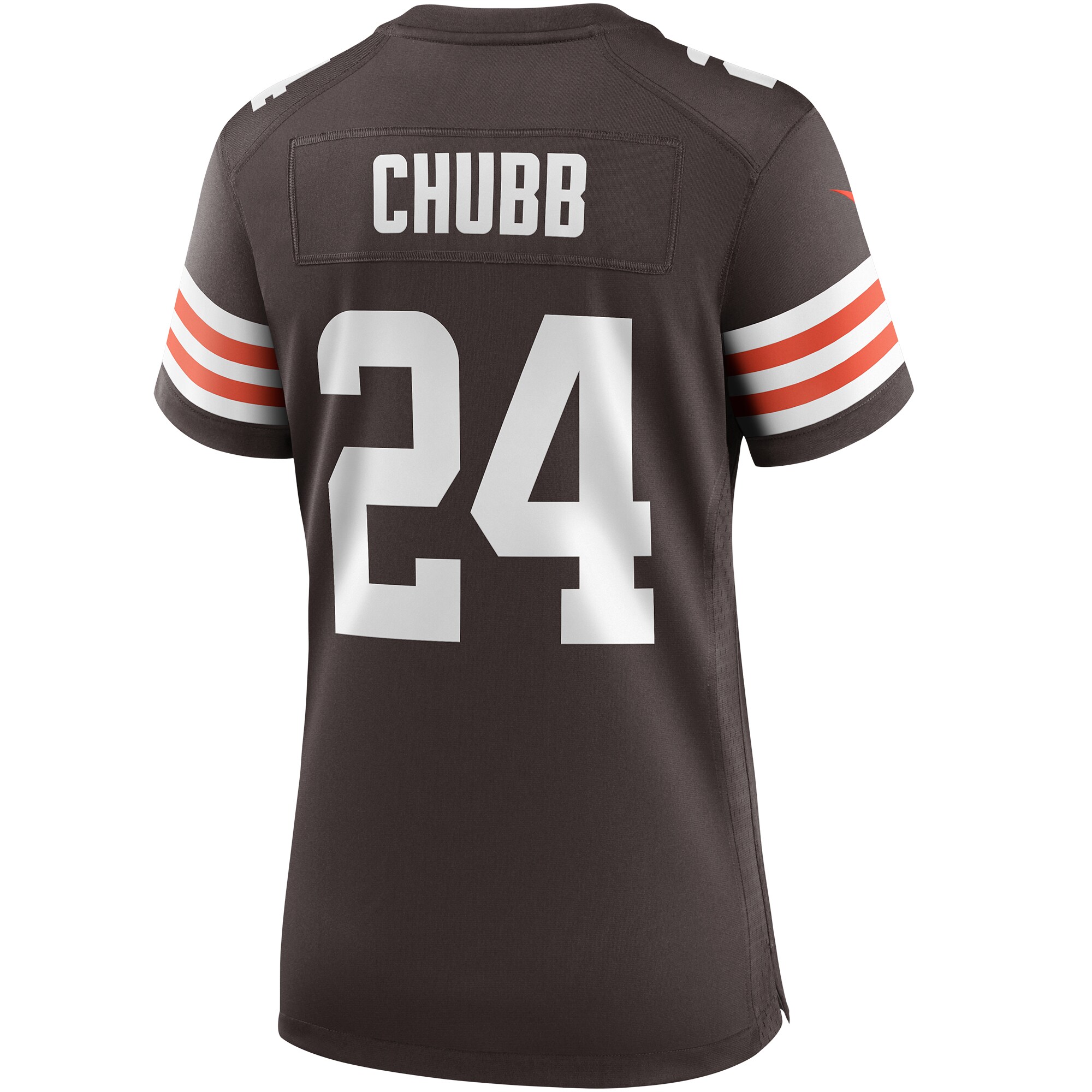 Nick Chubb Cleveland Browns  Women's Game Jersey - Brown