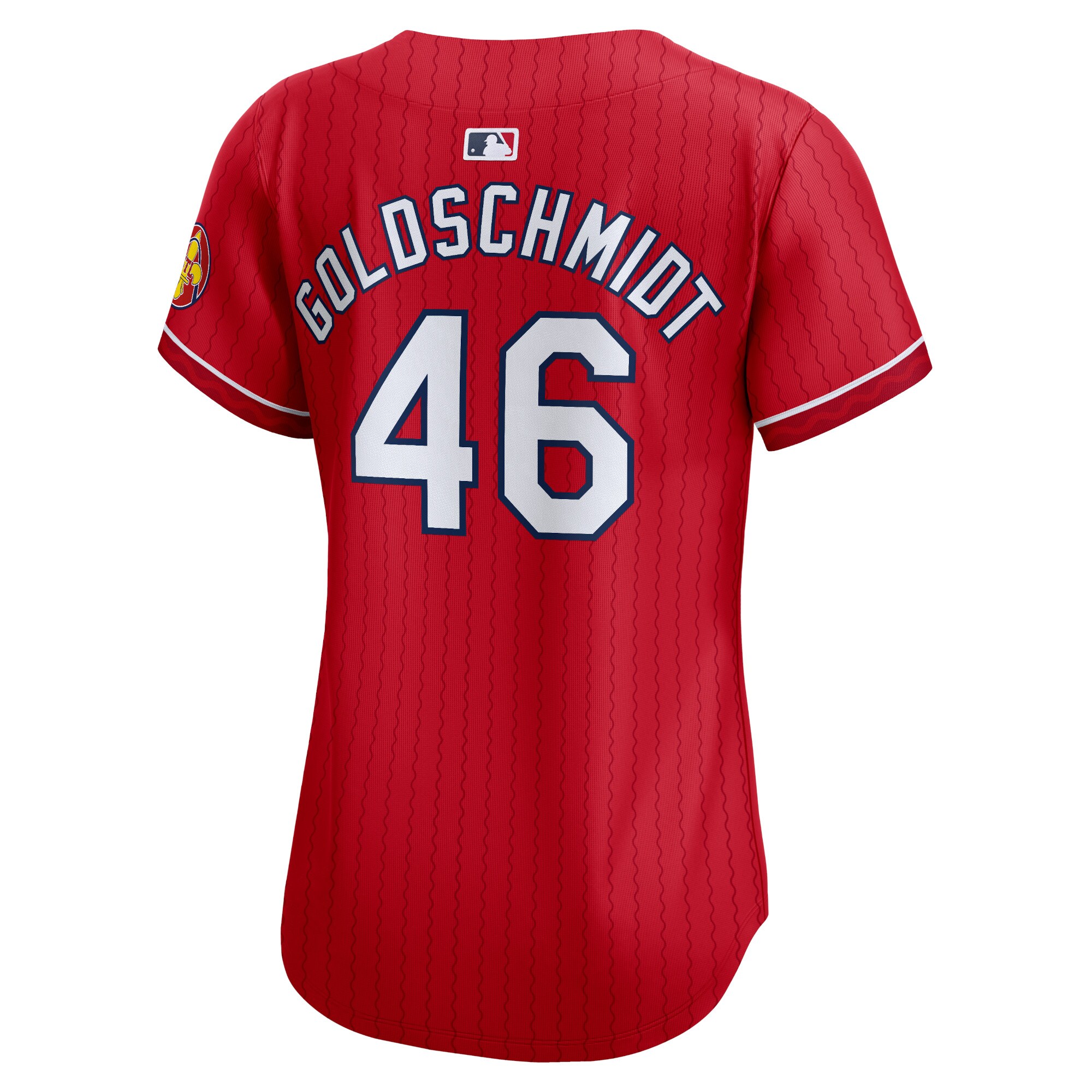 Paul Goldschmidt St. Louis Cardinals  Women's 2024 City Connect Limited Player Jersey - Red