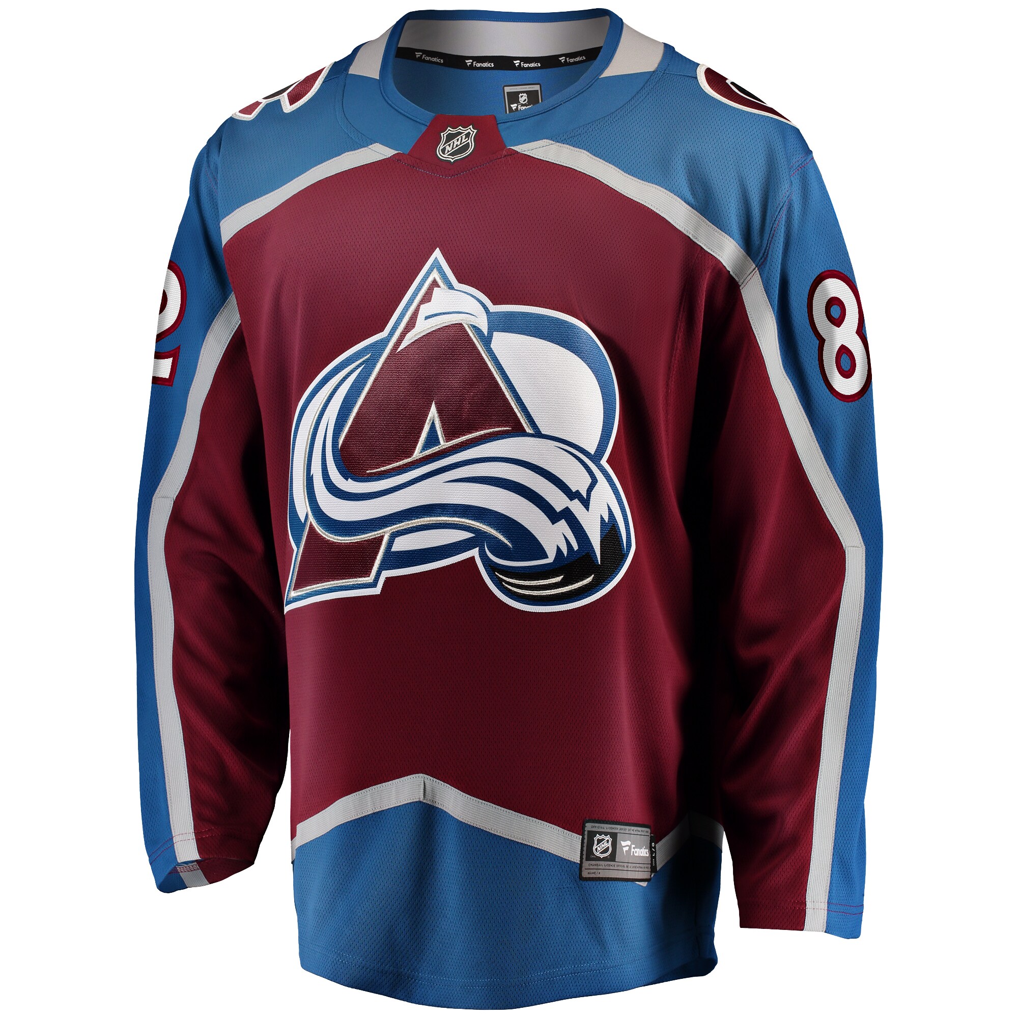 Caleb Jones Colorado Avalanche Fanatics Home Premier Breakaway Player Jersey - Maroon