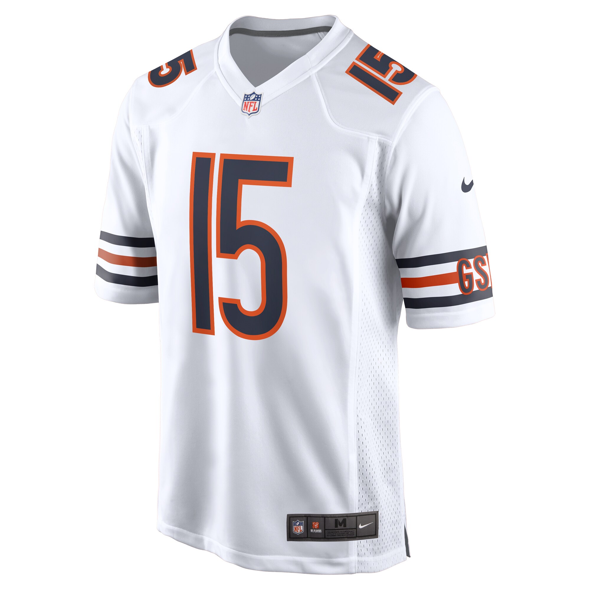 Rome Odunze Chicago Bears  Game Jersey -  White