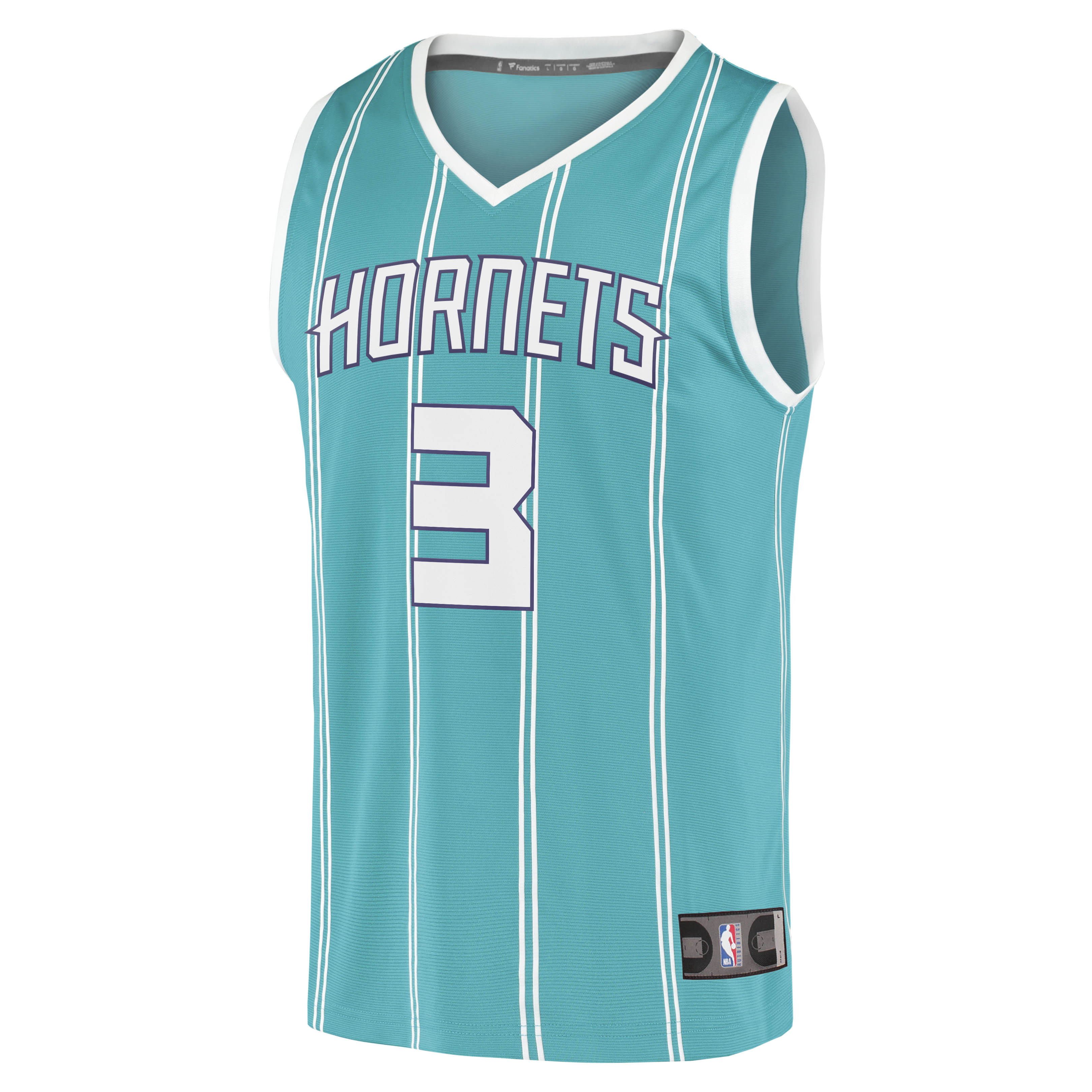 Terry Rozier III Charlotte Hornets Fanatics Fast Break Replica Player Jersey - Icon Edition - Teal
