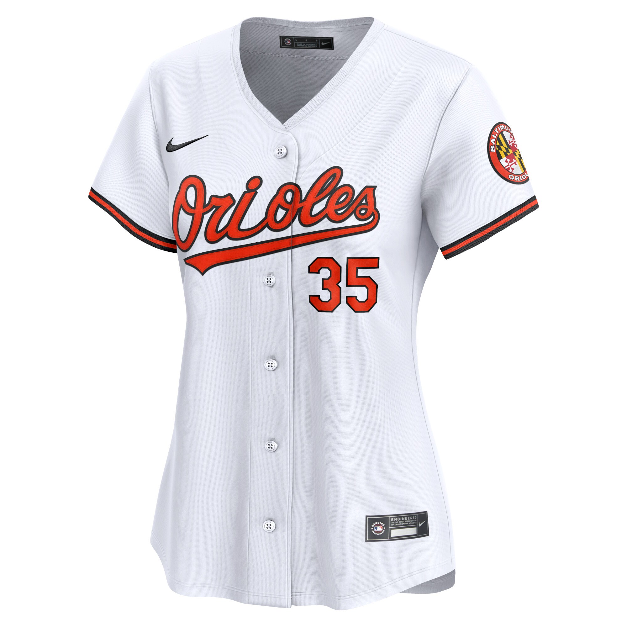 Adley Rutschman Baltimore Orioles  Women's Home Limited Player Jersey - White