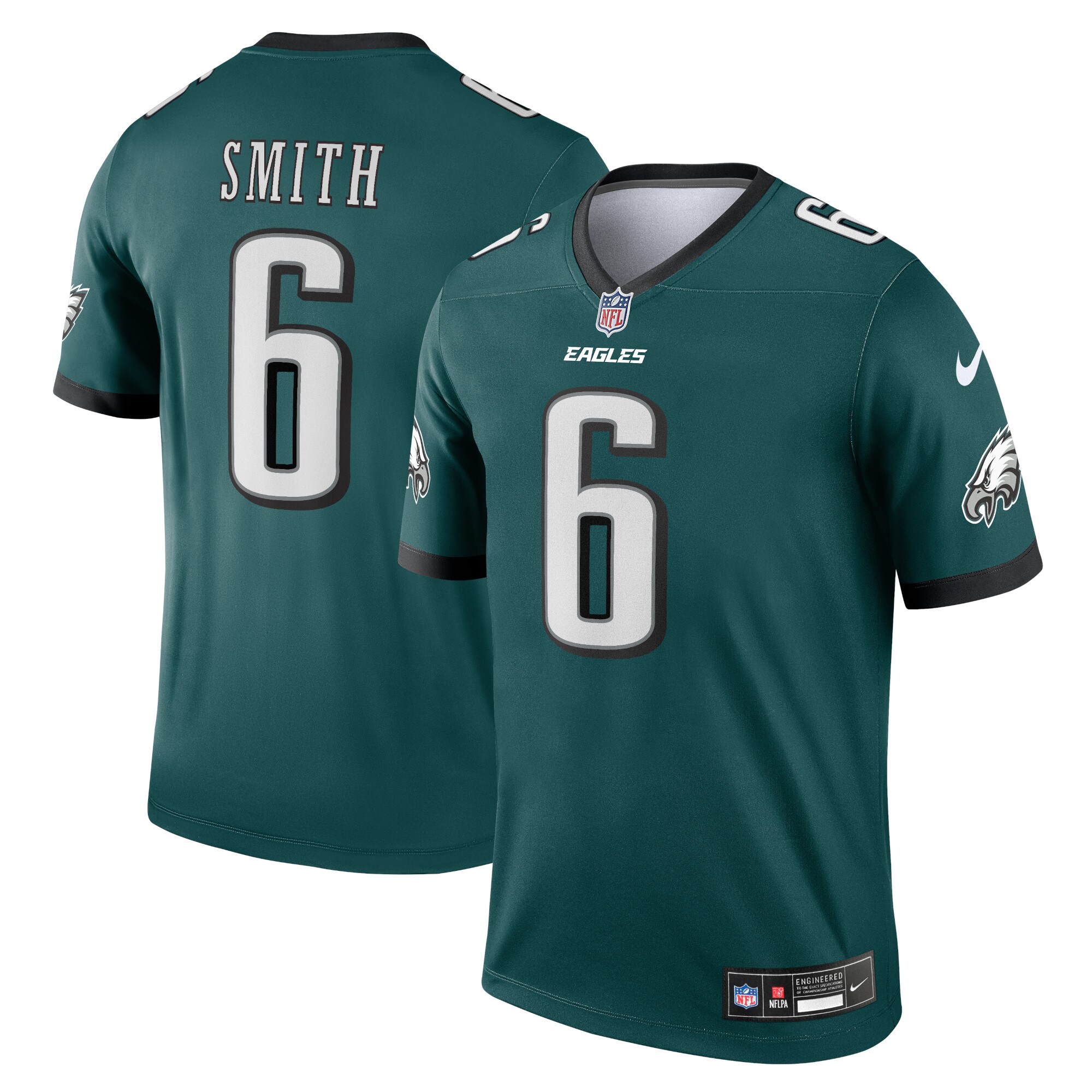 DeVonta Smith Philadelphia Eagles  Legend Jersey - Midnight Green