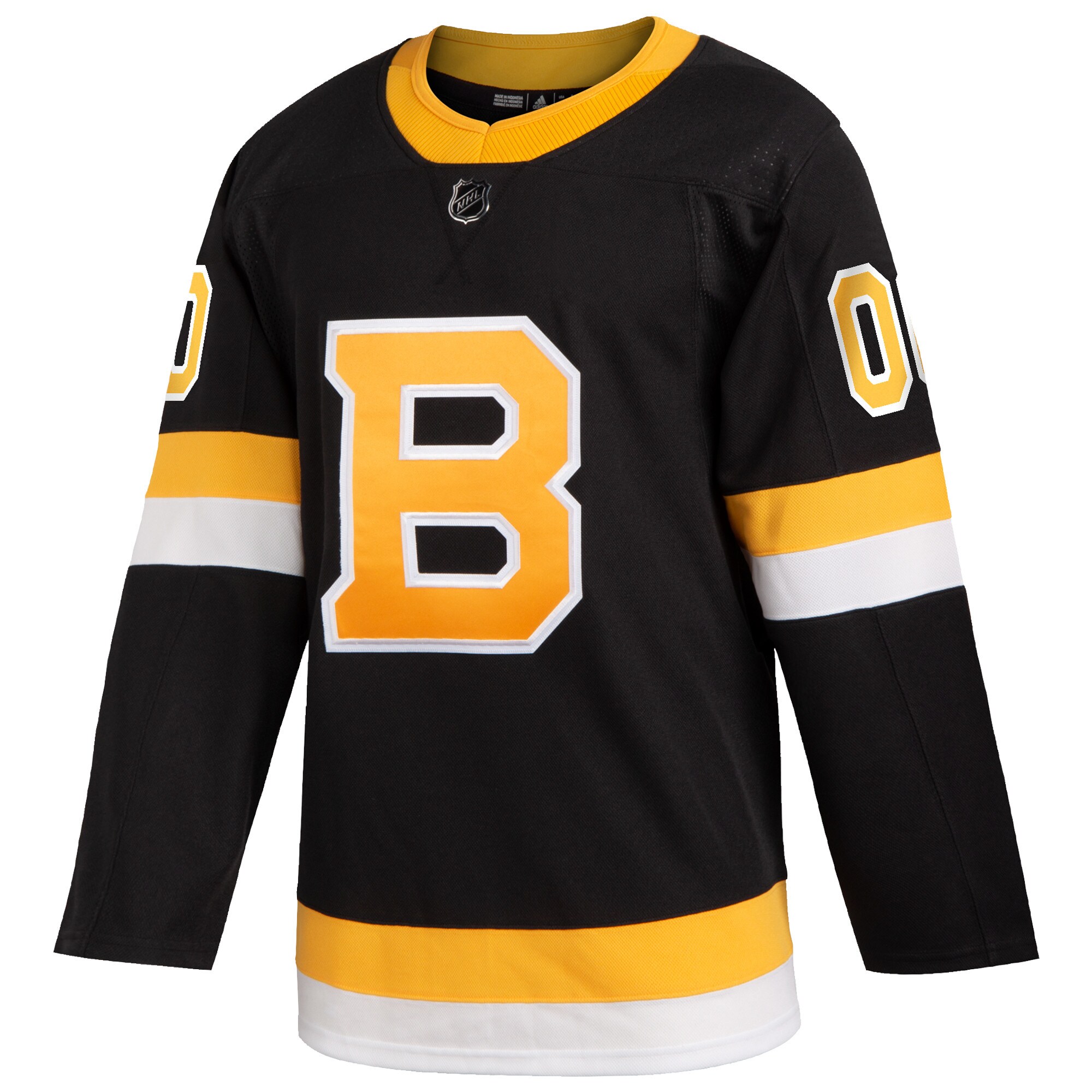 Boston Bruins adidas 2019\/20 Alternate Authentic Custom Jersey - Black