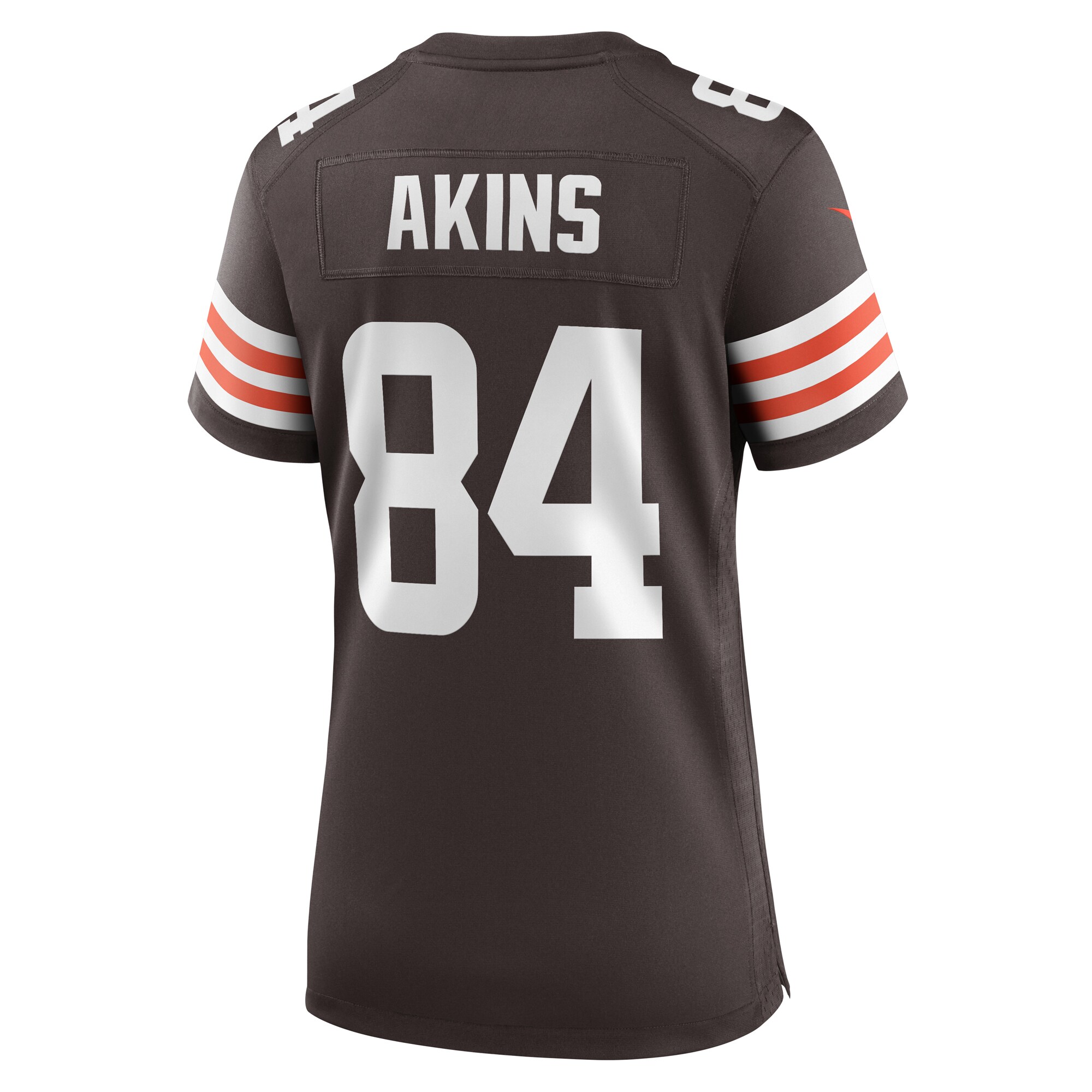 Jordan Akins Cleveland Browns  Women's Game Player Jersey - Brown