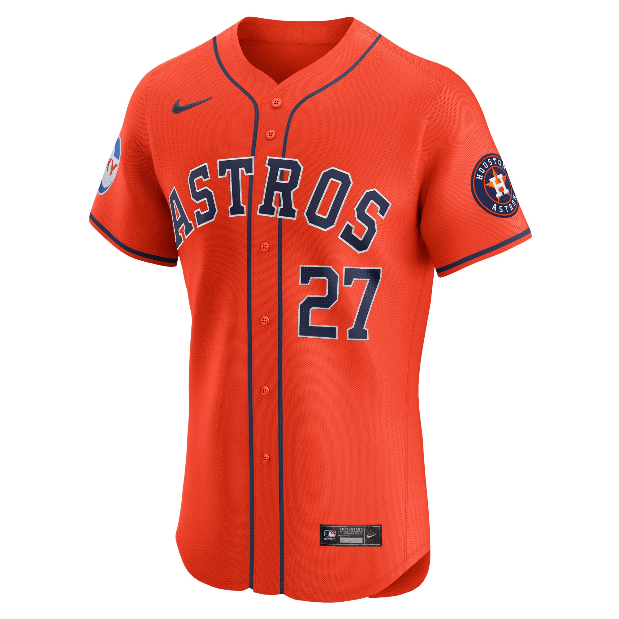 Jose Altuve Houston Astros  Alternate Elite Player Jersey - Orange