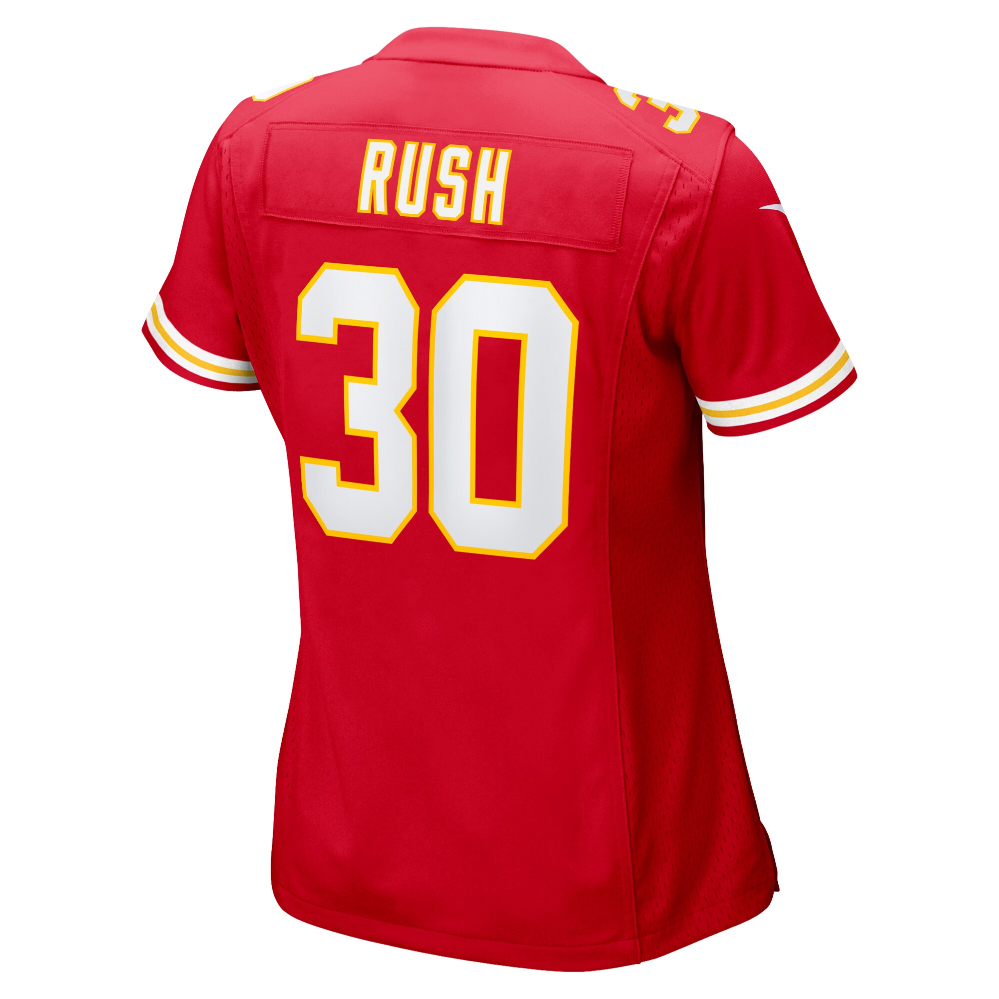 Darius Rush Kansas City Chiefs  Women's Team Game Jersey -  Red