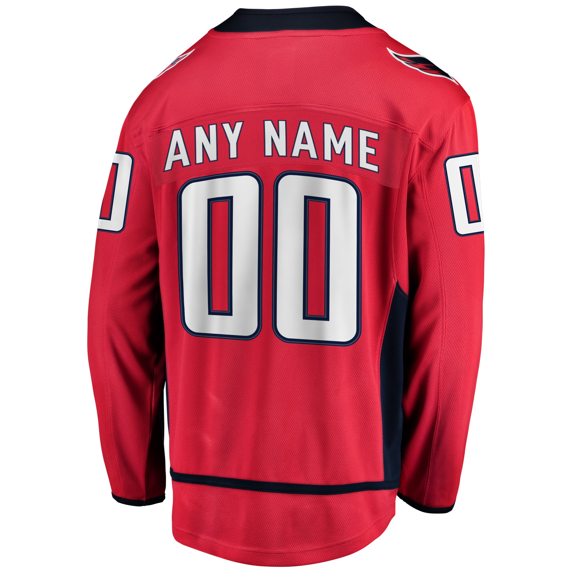 Washington Capitals Fanatics Home Breakaway Custom Jersey - Red