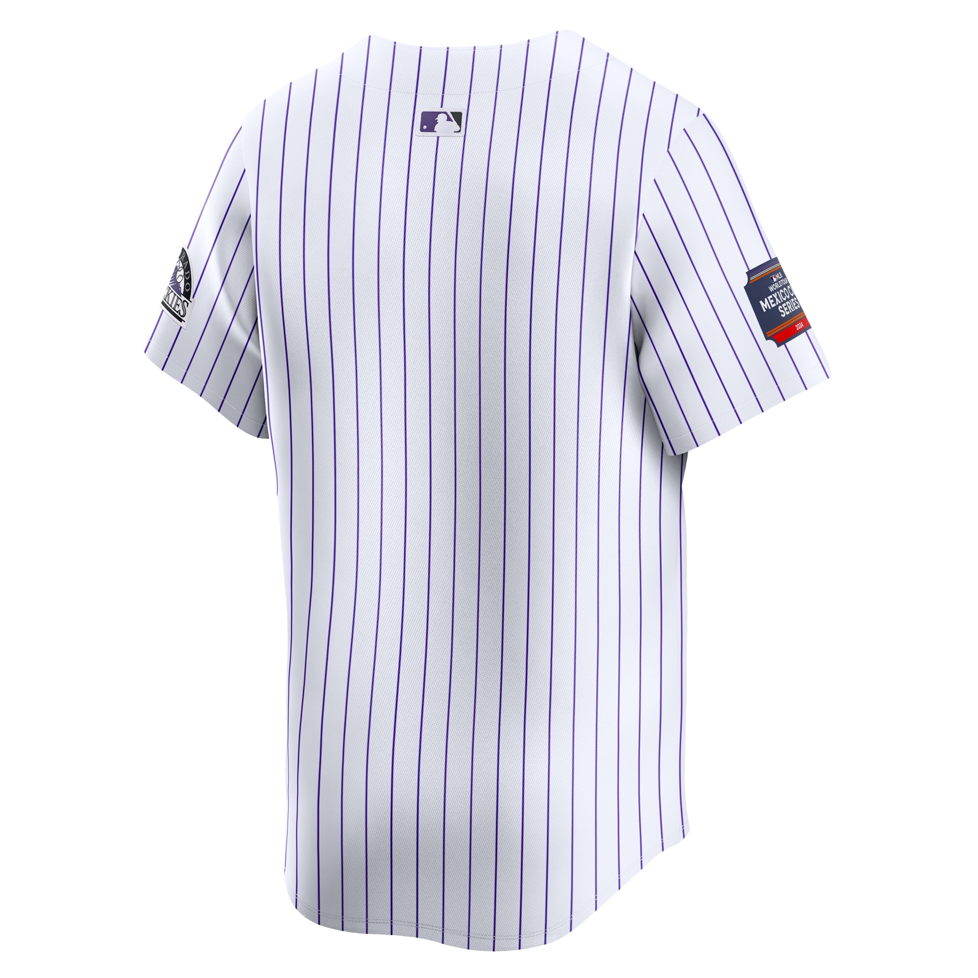 Colorado Rockies  2024 MLB World Tour Mexico City Series Home Limited Jersey\u00c2\u00a0\u00e2\u20ac\u201c White