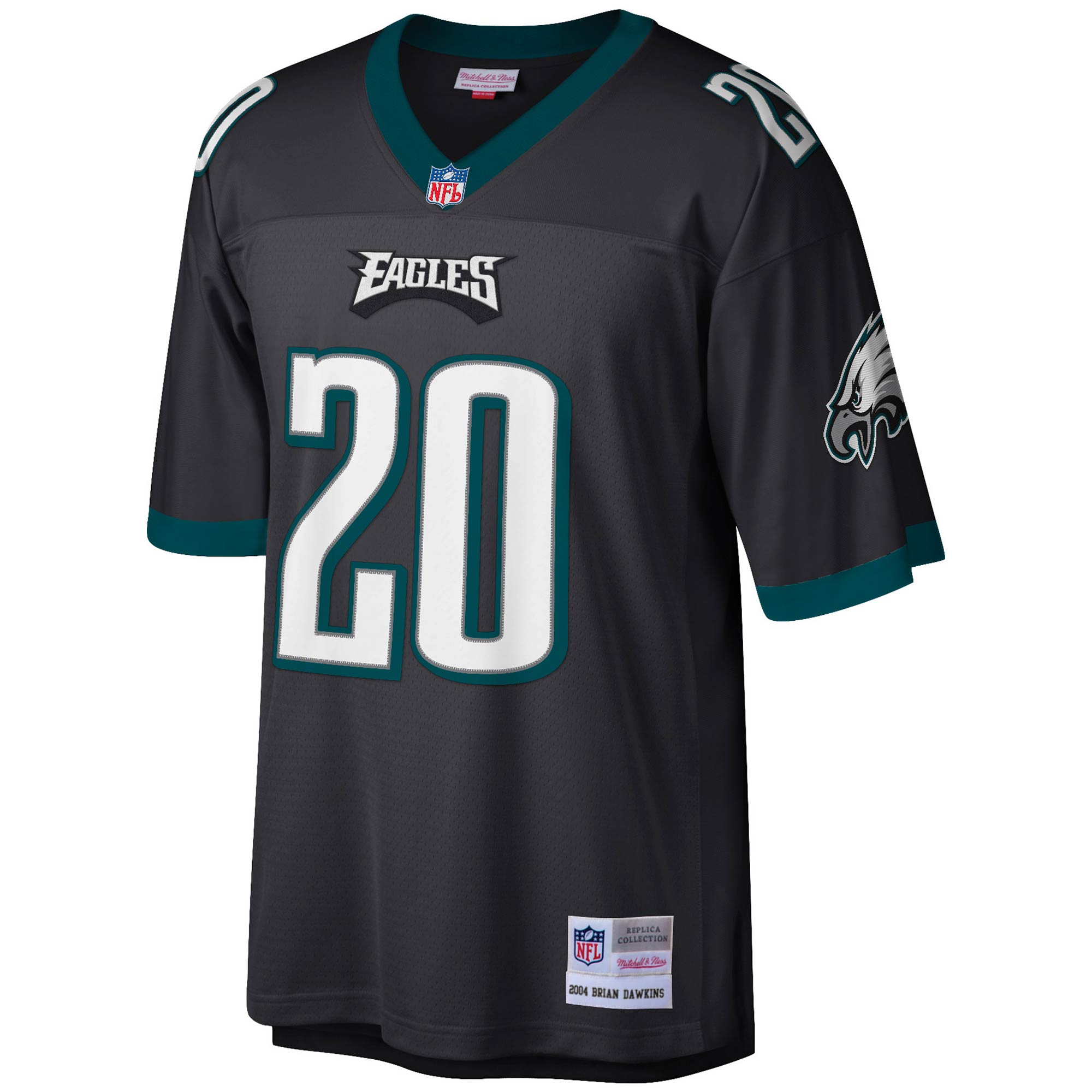 Brian Dawkins Philadelphia Eagles Mitchell & Ness Legacy Replica Jersey - Black