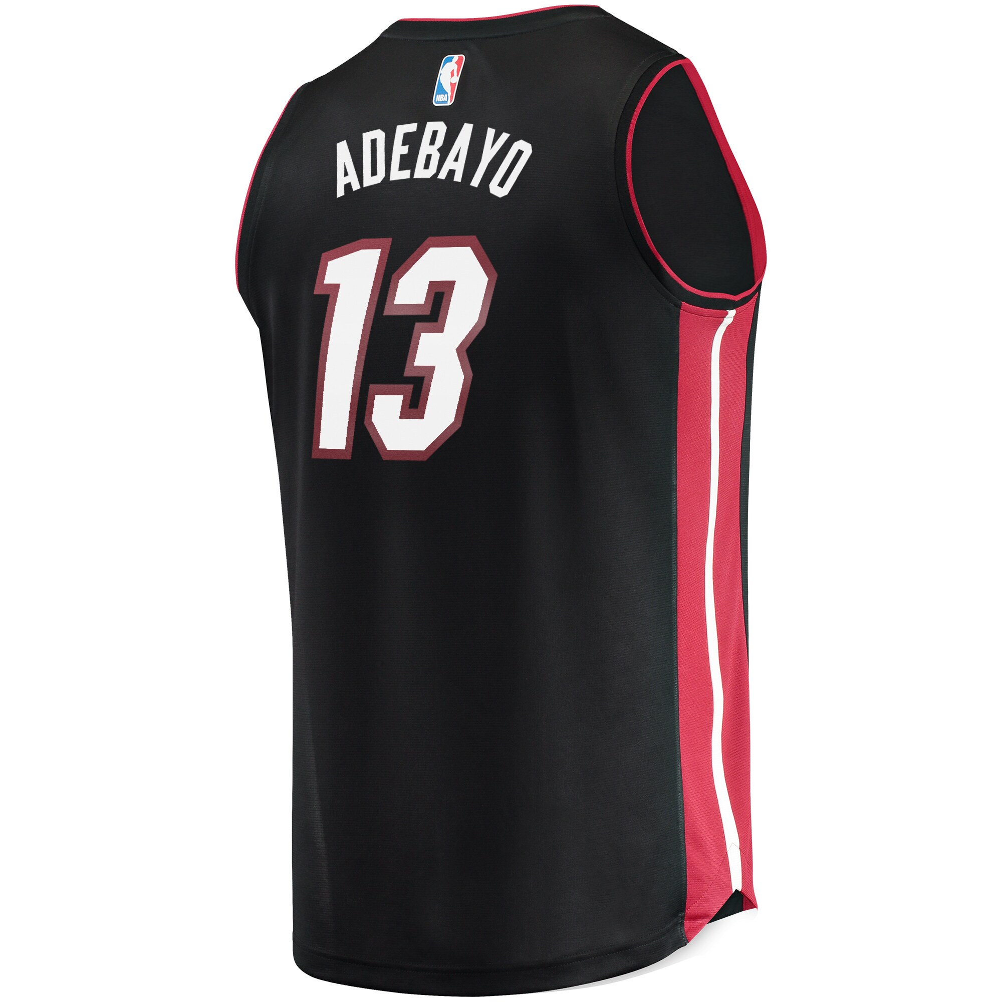 Bam Adebayo Miami Heat Fanatics Fast Break Replica Player Jersey - Icon Edition - Black