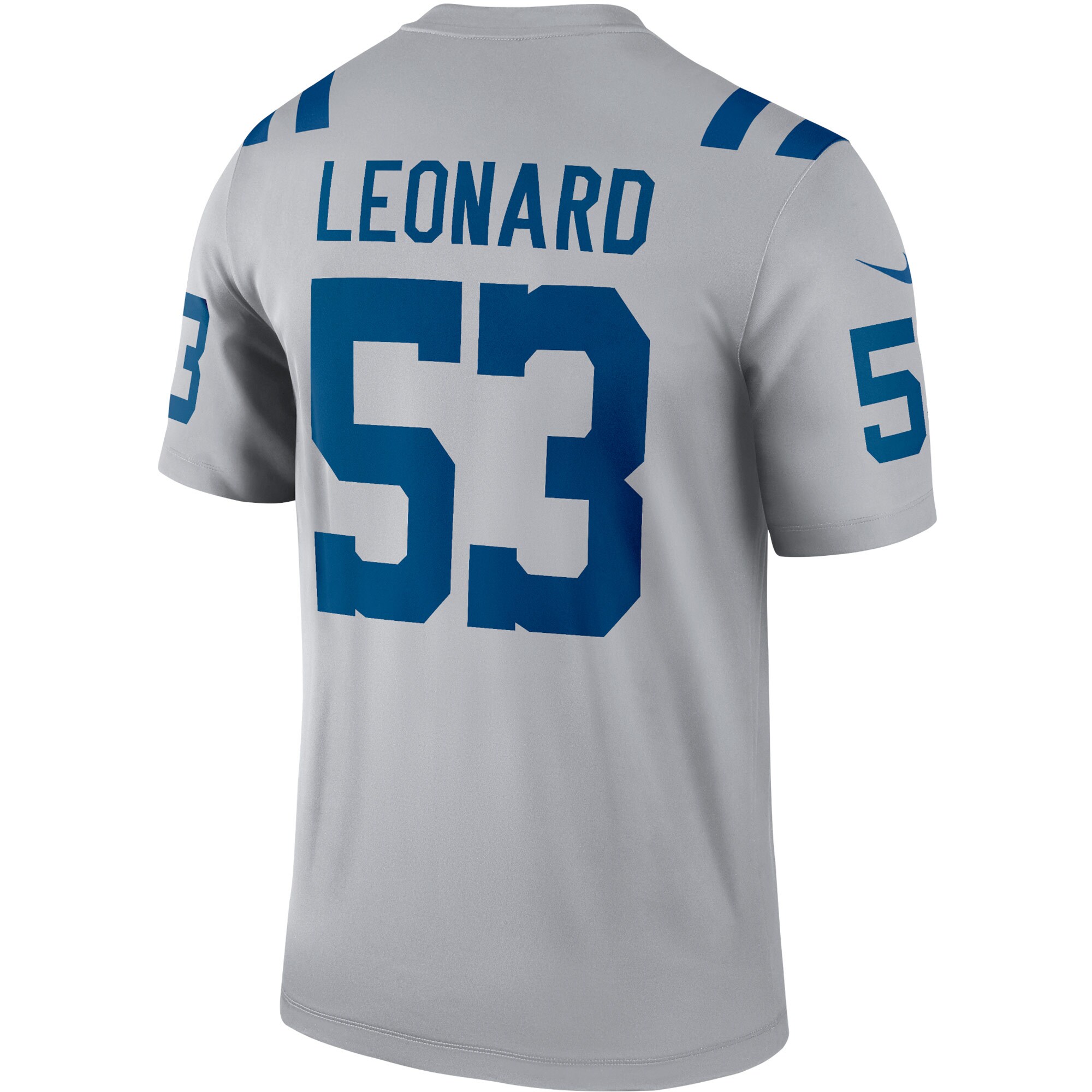 Darius Leonard Indianapolis Colts  Inverted Legend Jersey - Gray