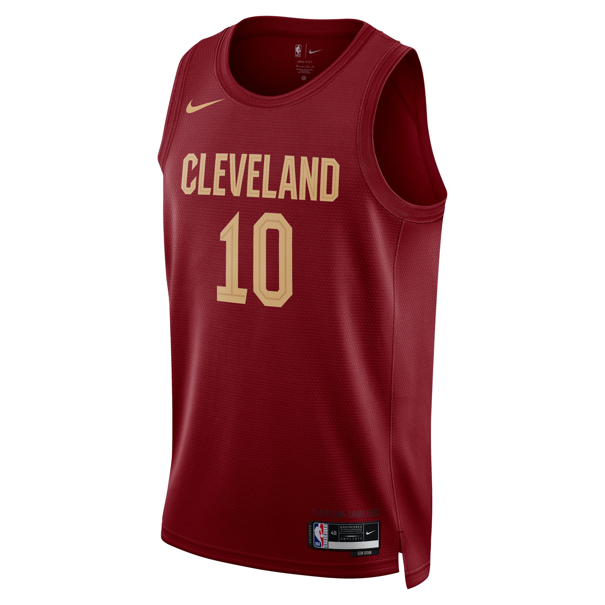 Darius Garland Cleveland Cavaliers  Unisex Swingman Jersey - Icon Edition - Wine