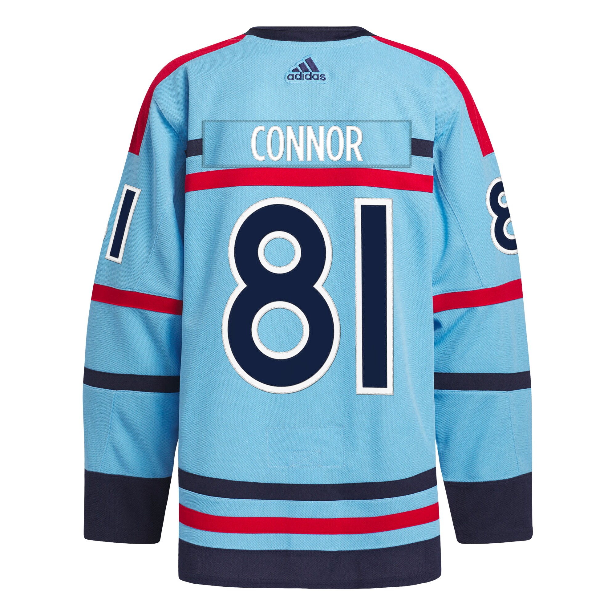 Kyle Connor Winnipeg Jets adidas Anniversary Primegreen Authentic Player Jersey - Light Blue