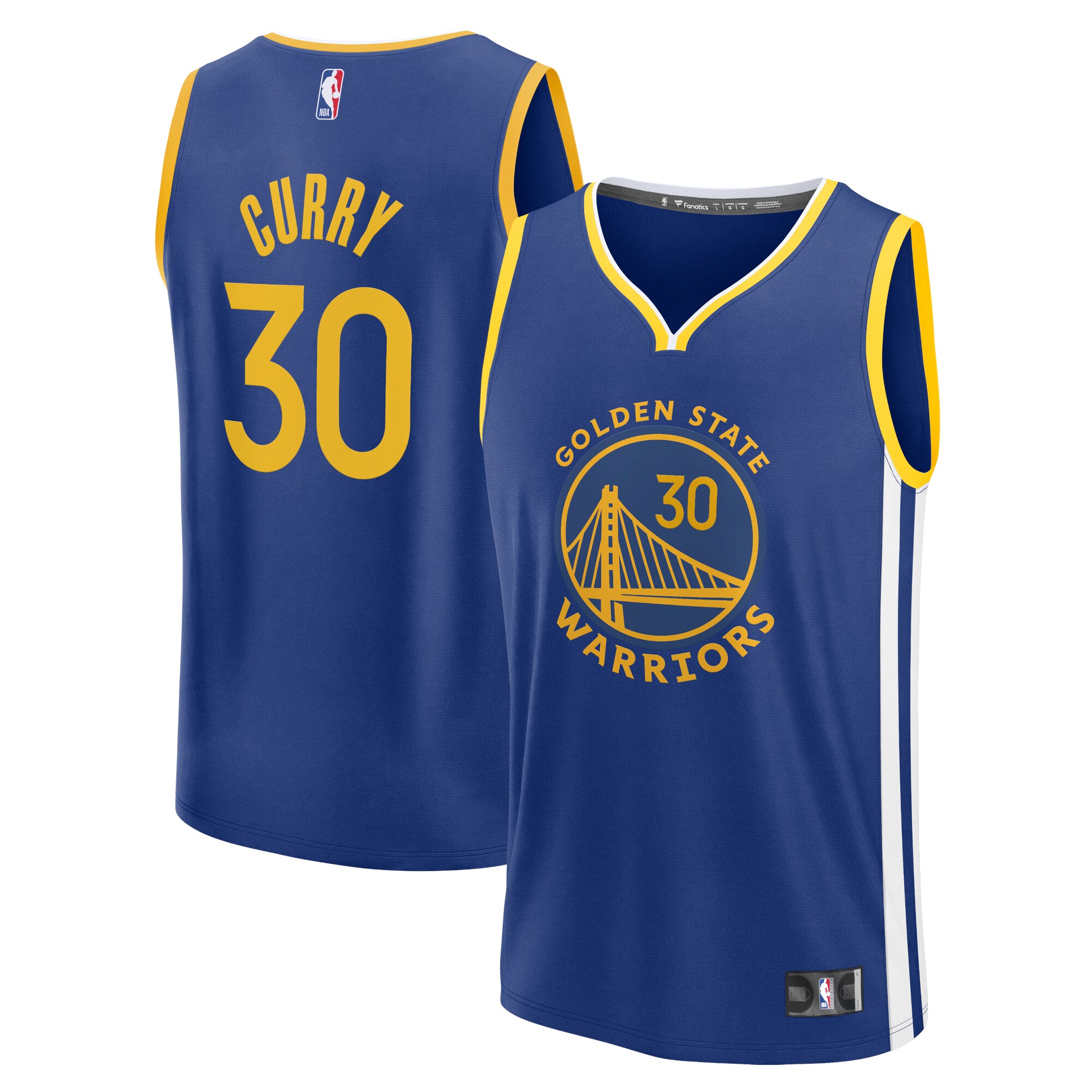 Stephen Curry Golden State Warriors Fanatics Youth Fast Break Replica Player Jersey - Icon Edition - Royal