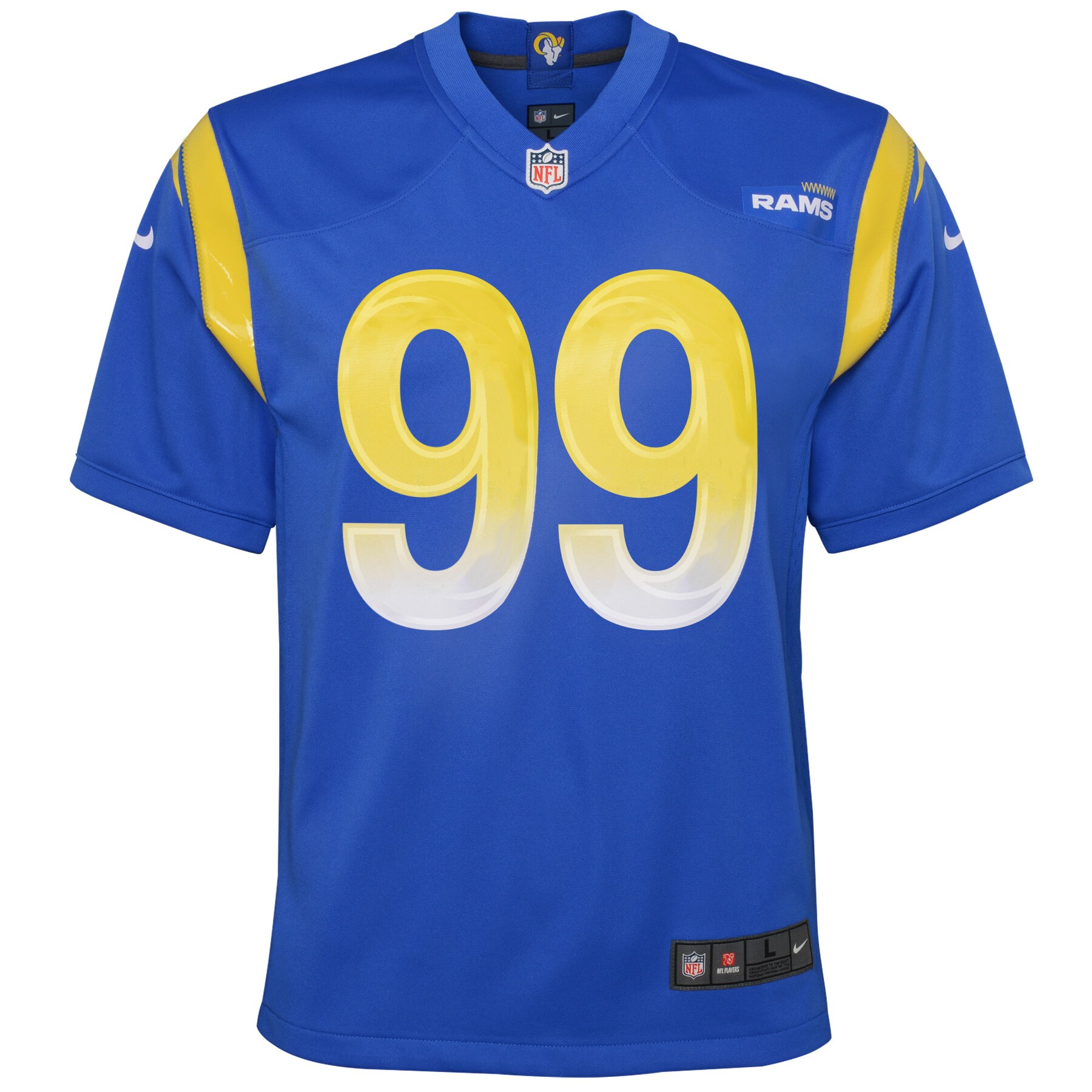Aaron Donald Los Angeles Rams  Youth Game Jersey - Royal