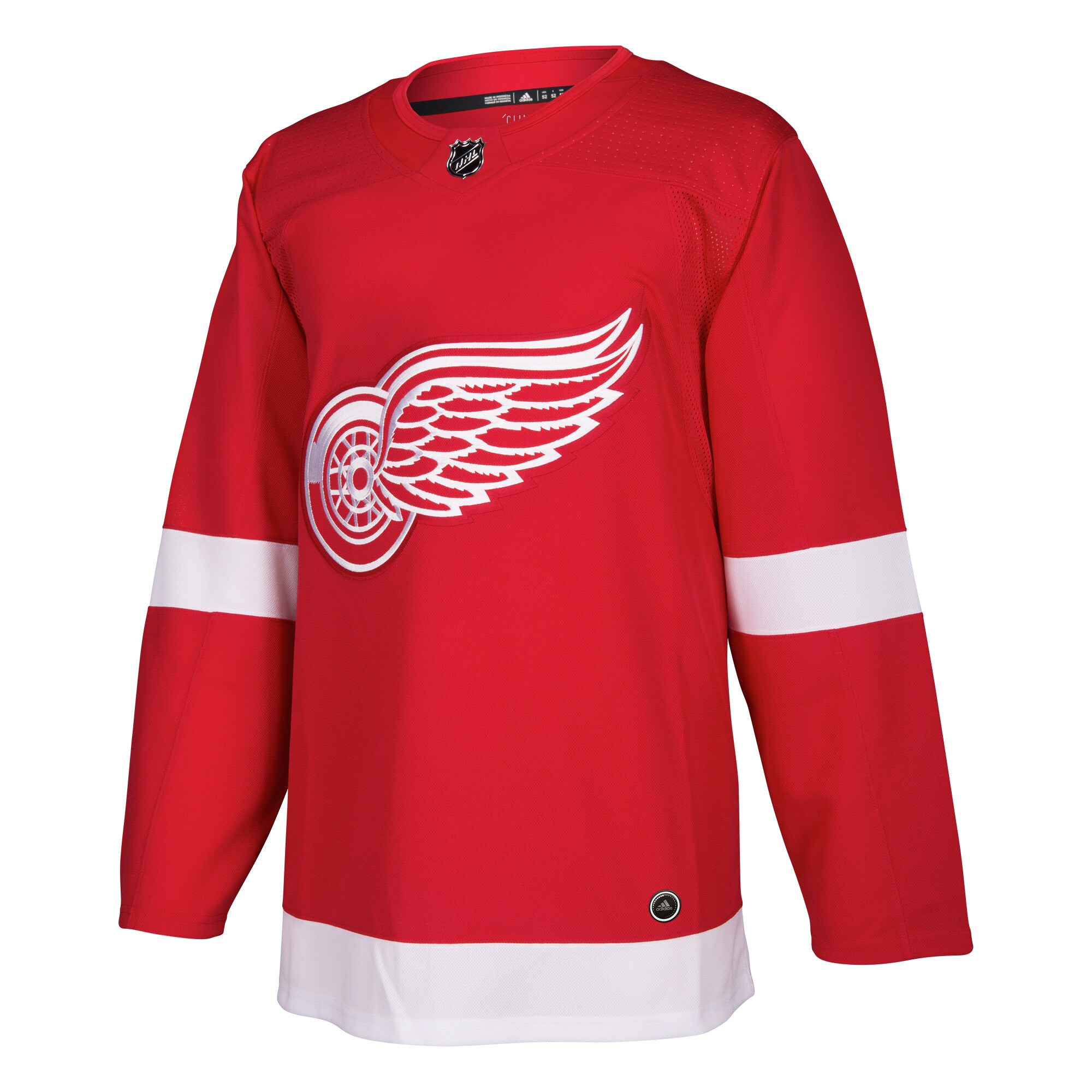 Detroit Red Wings adidas Home Authentic Blank Jersey - Red