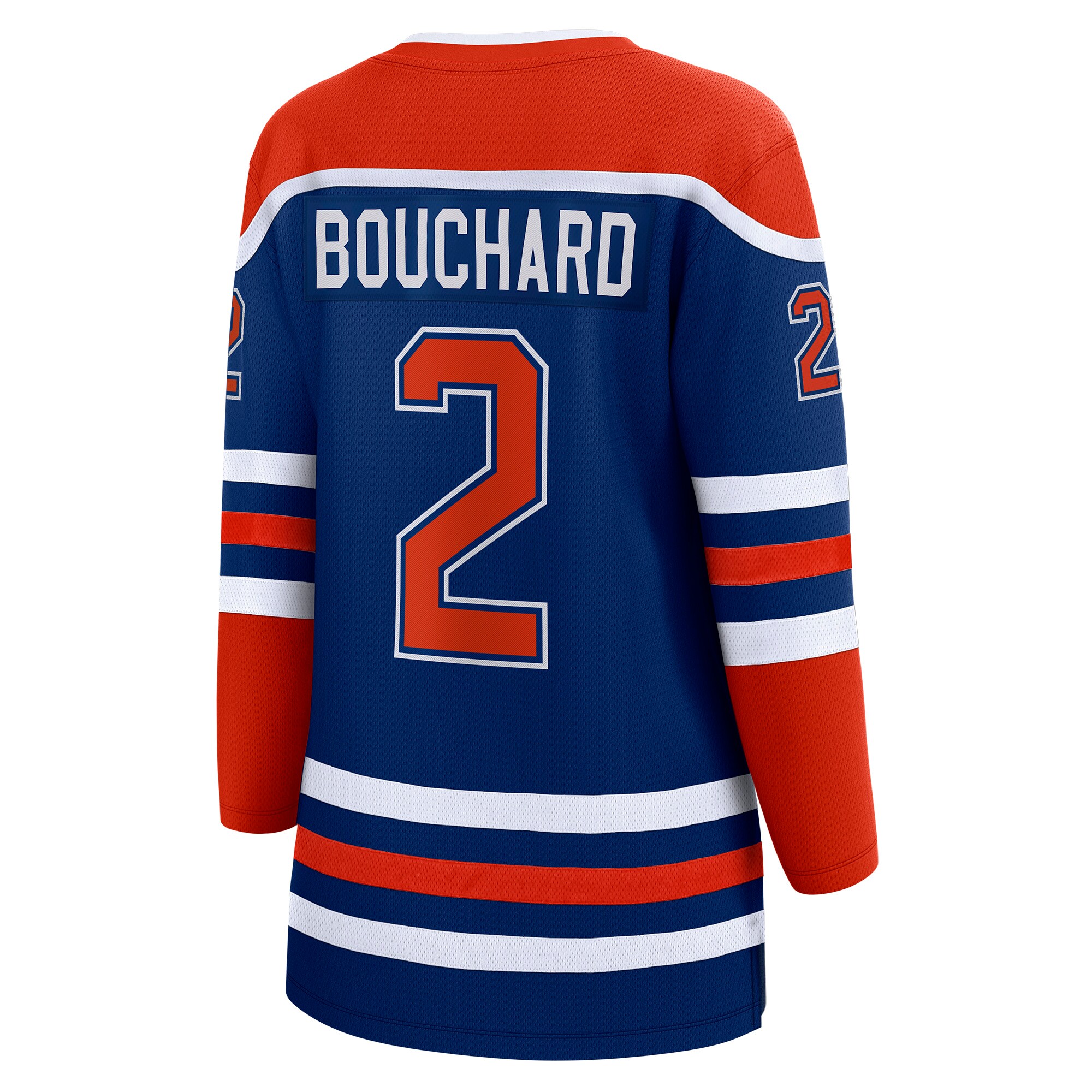 Evan Bouchard Edmonton Oilers Fanatics Women's Home Breakaway Player Jersey - Royal