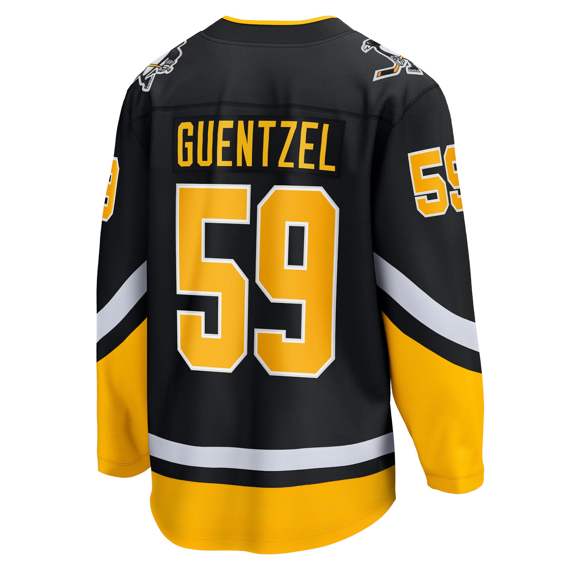 Jake Guentzel Pittsburgh Penguins Fanatics Alternate Premier Breakaway Player Jersey - Black