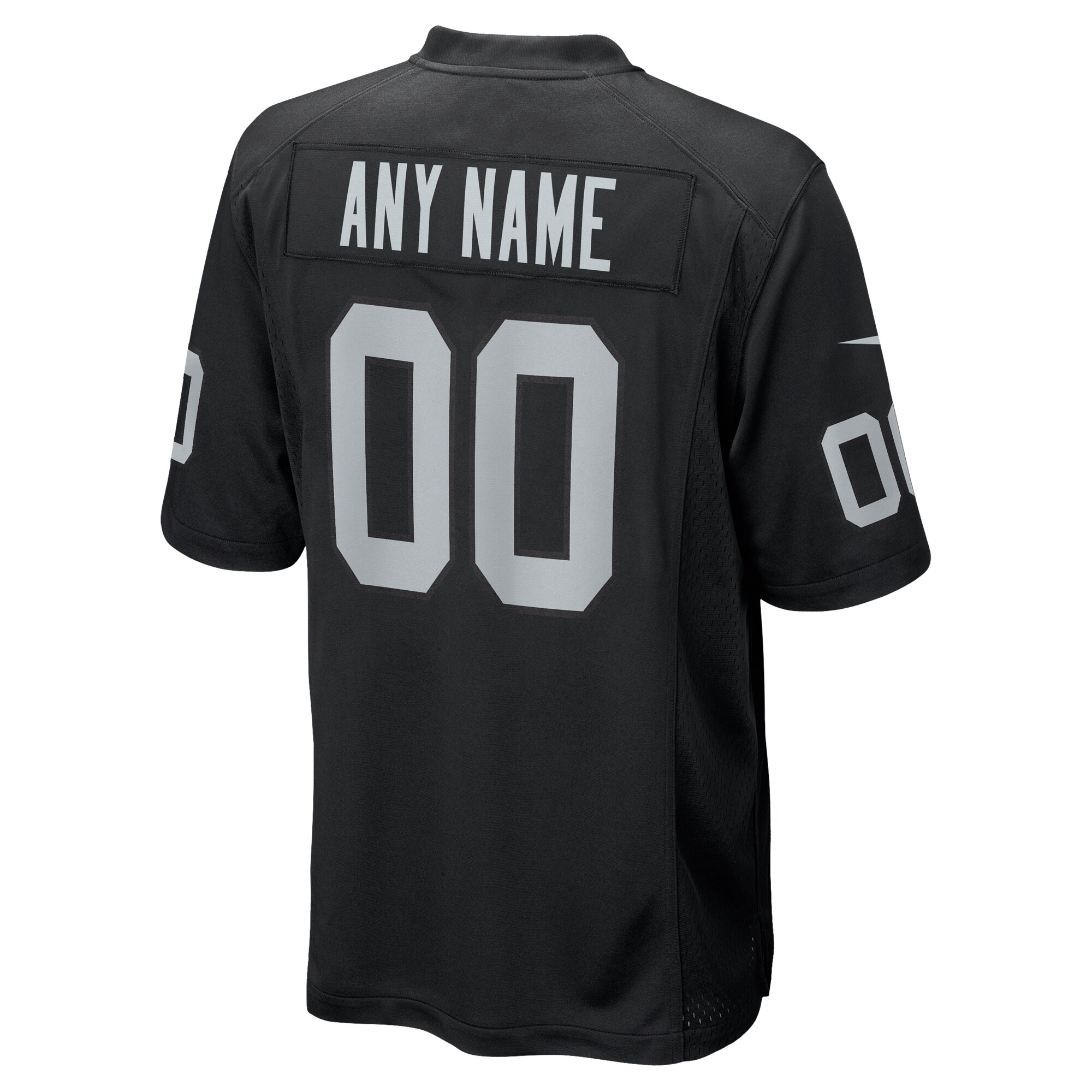 Las Vegas Raiders  Custom Game Jersey - Black
