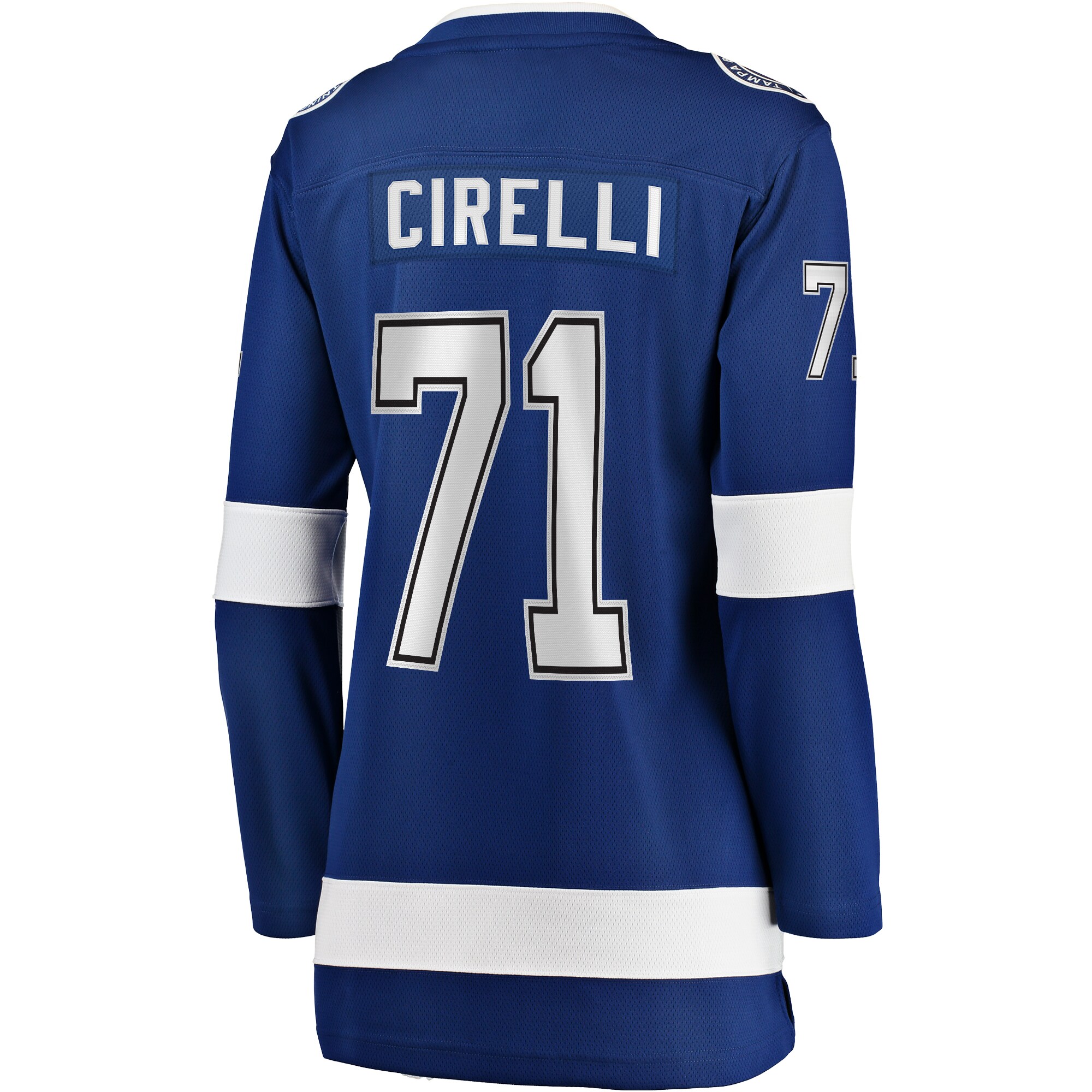 Anthony Cirelli Tampa Bay Lightning Fanatics Women's Home Breakaway Player Jersey - Blue
