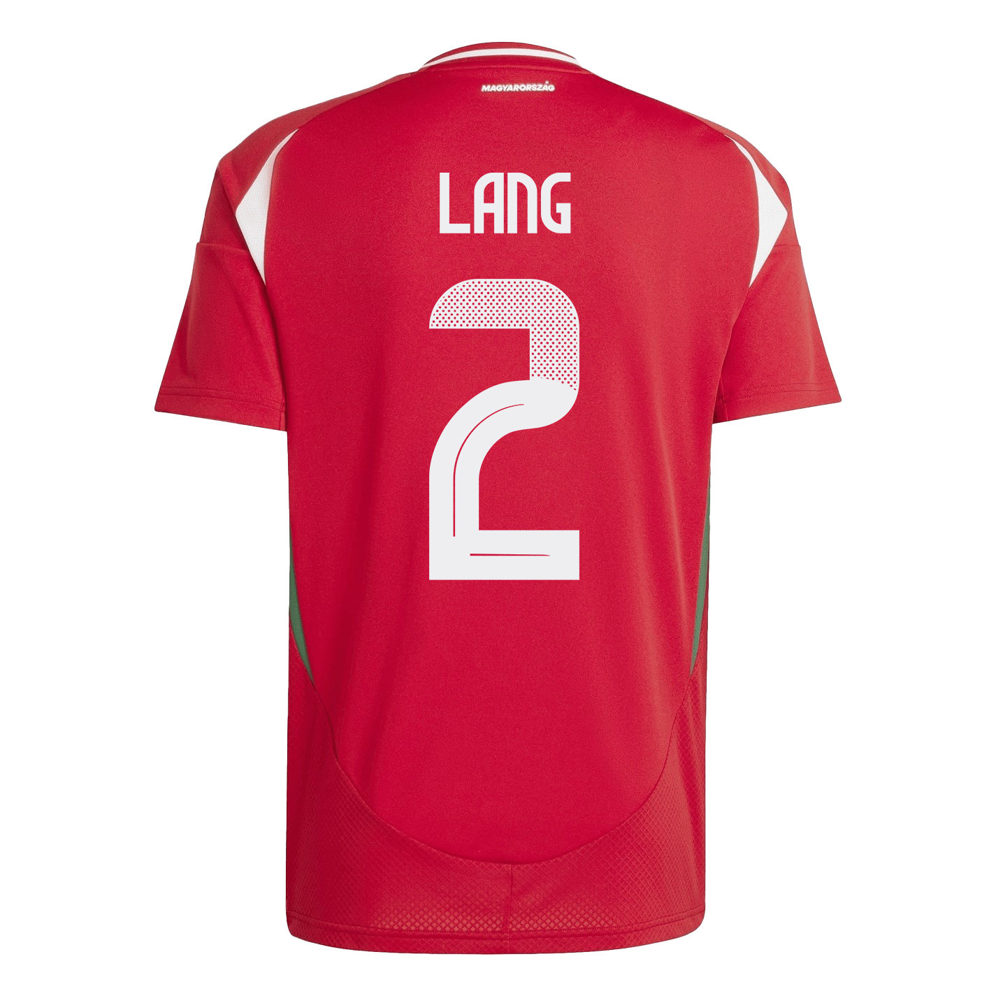 Ádám Lang 2 Hungary National Team 2024/25 Home Men Jersey - Red
