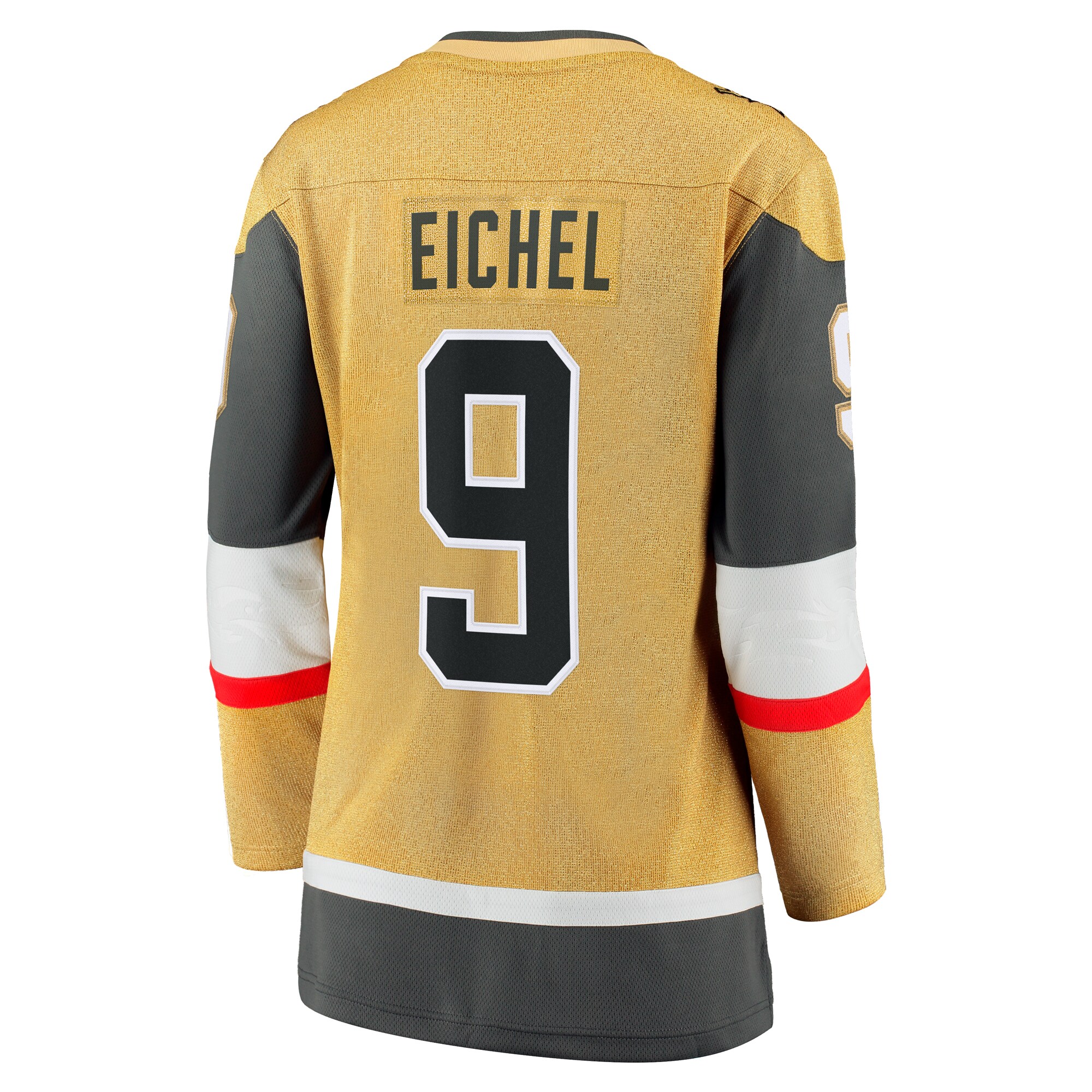 Jack Eichel Vegas Golden Knights Fanatics Women's Home Breakaway Player Jersey - Gold