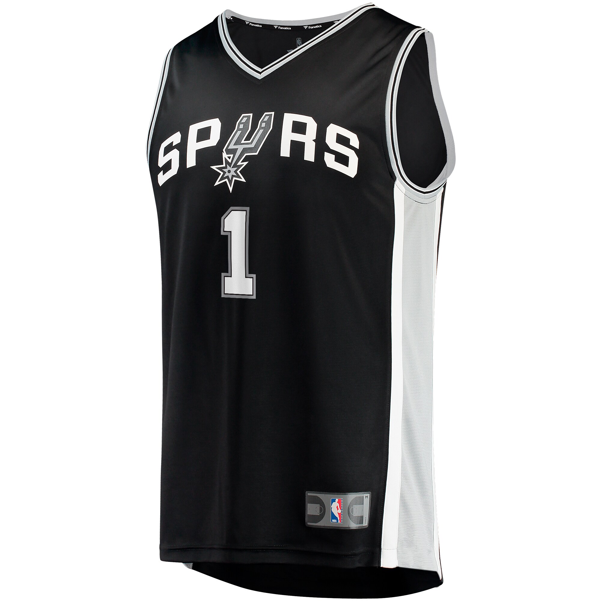 Victor Wembanyama San Antonio Spurs Fanatics  Fast Break Replica Jersey - Icon Edition - Black