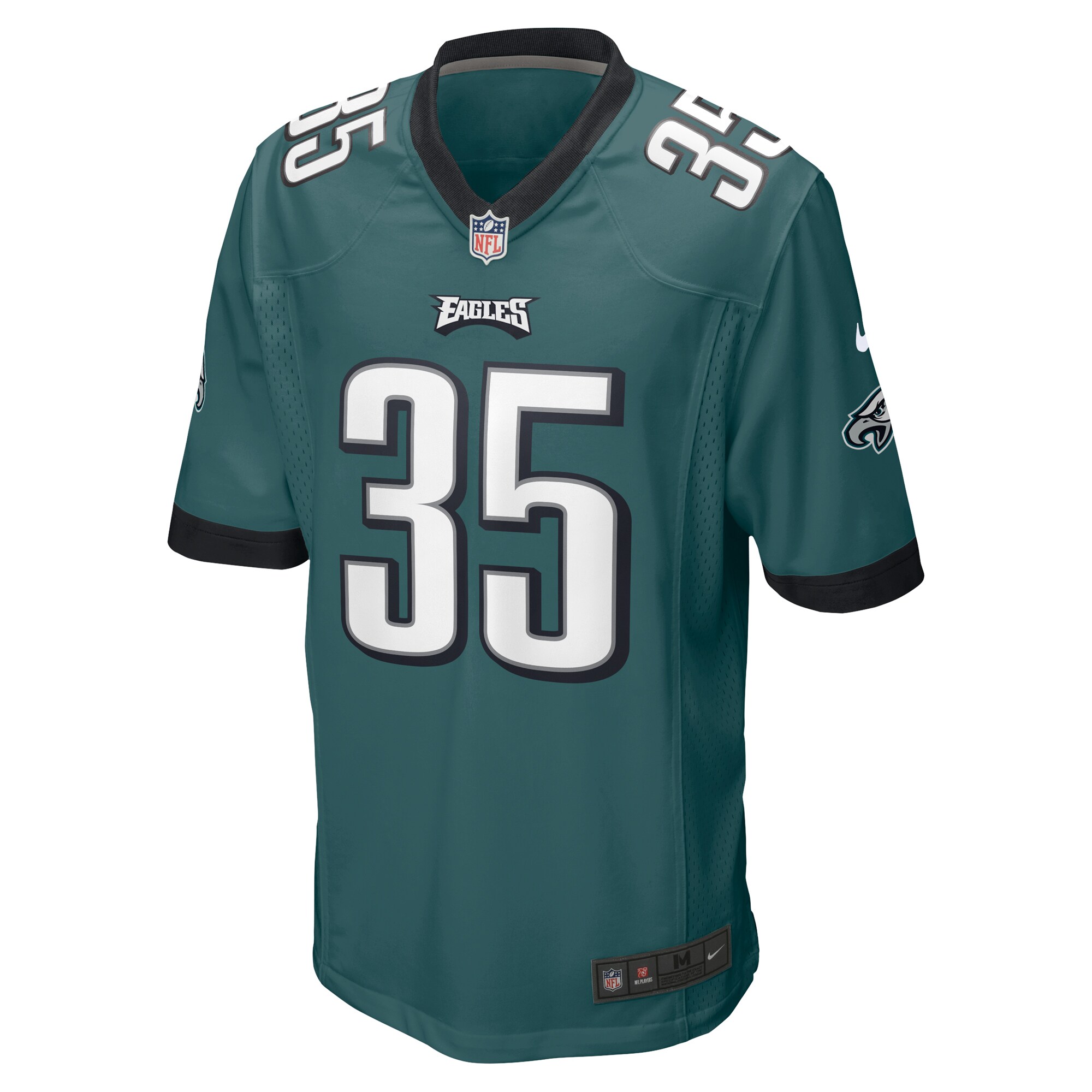 Boston Scott Philadelphia Eagles  Game Jersey - Midnight Green