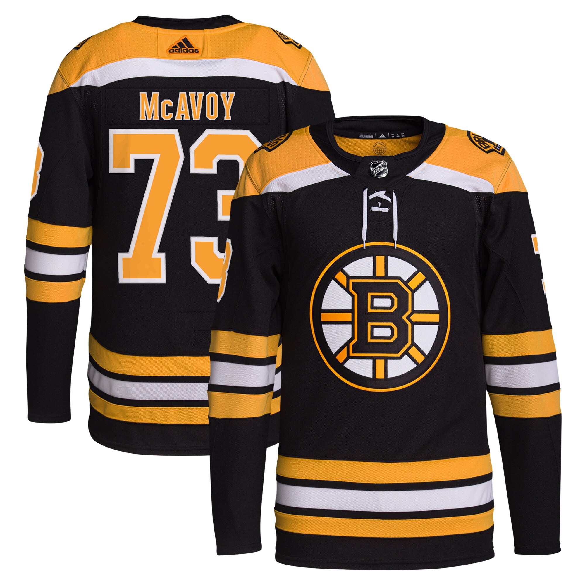 Charlie McAvoy Boston Bruins adidas Home Primegreen Authentic Pro Player Jersey - Black