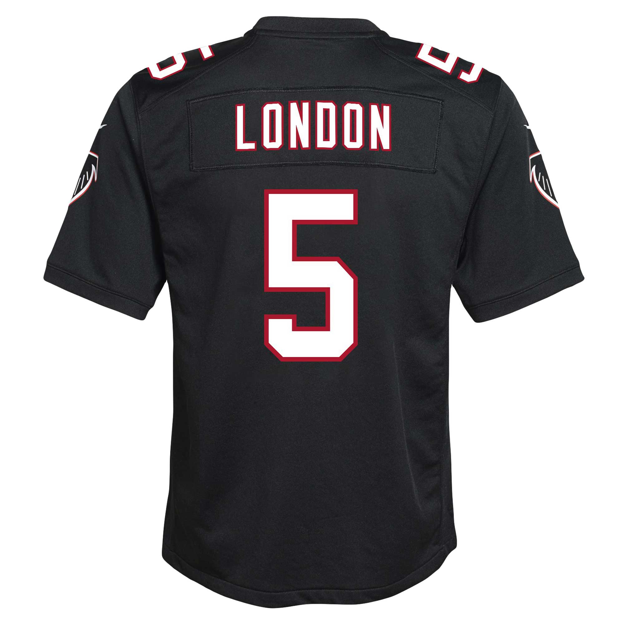 Drake London Atlanta Falcons  Youth Game Jersey - Black