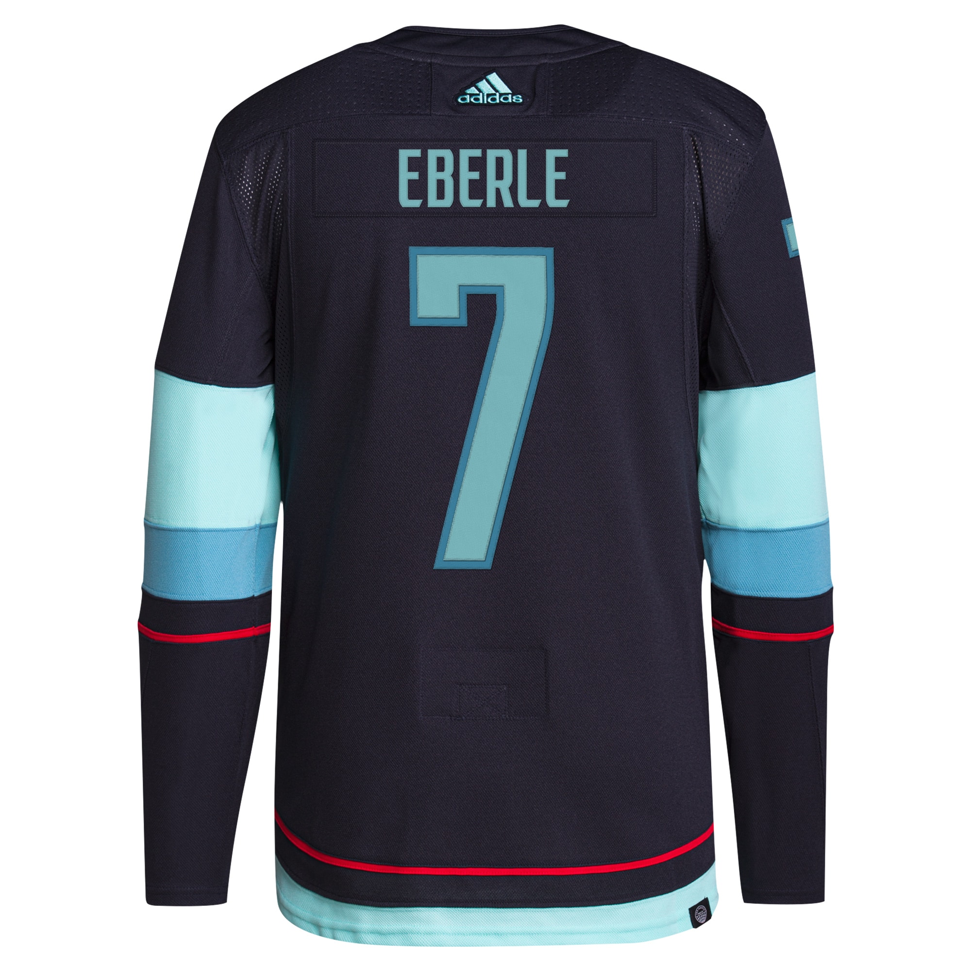 Jordan Eberle  adidas Home Primegreen Authentic Pro Player Jersey - Deep Sea Blue