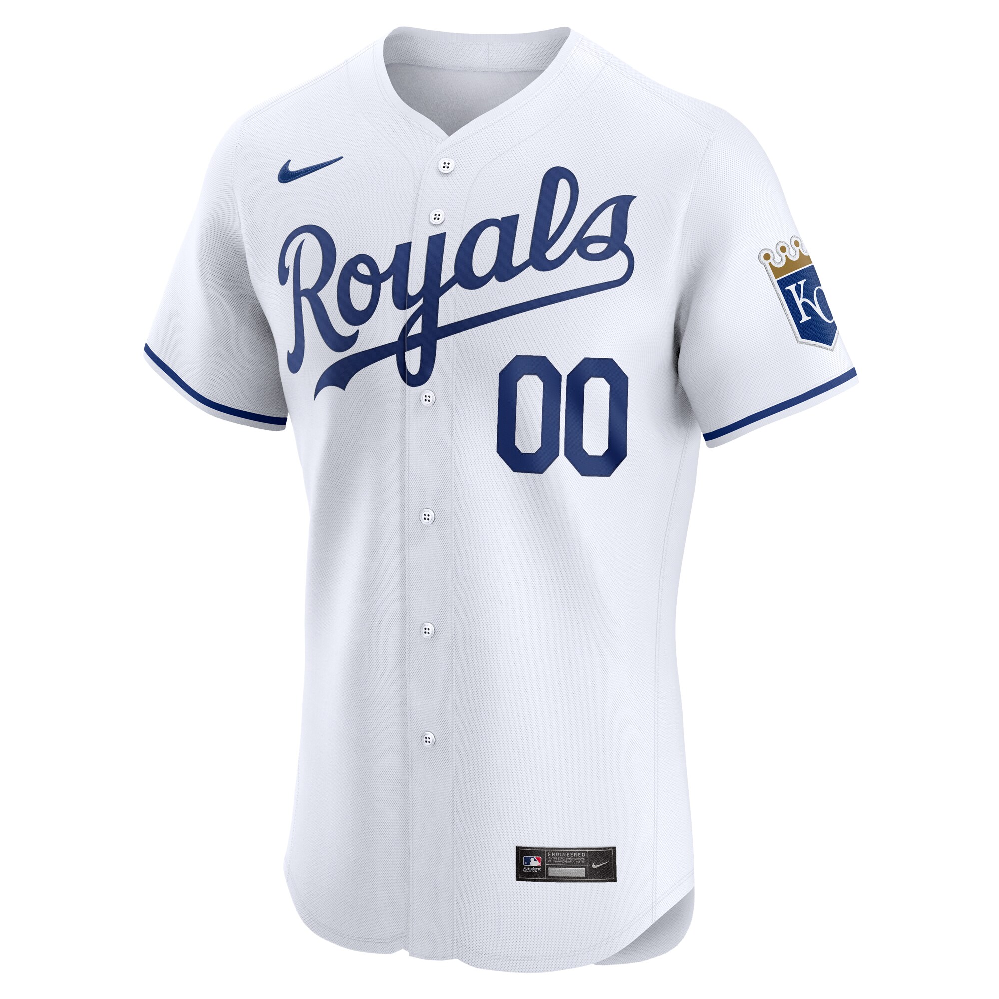 Kansas City Royals  Home Elite Pick-A-Player Retired Roster Jersey - White