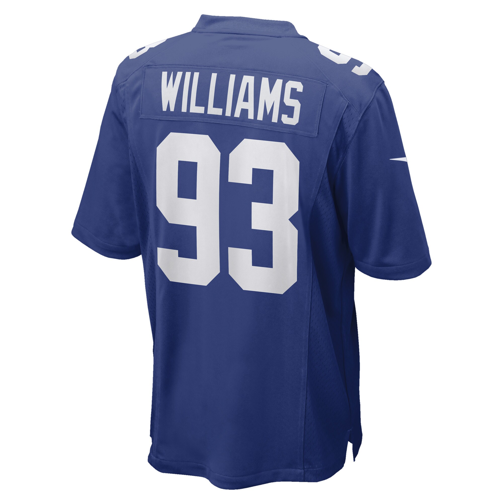 Nick Williams New York Giants  Game Player Jersey - Royal