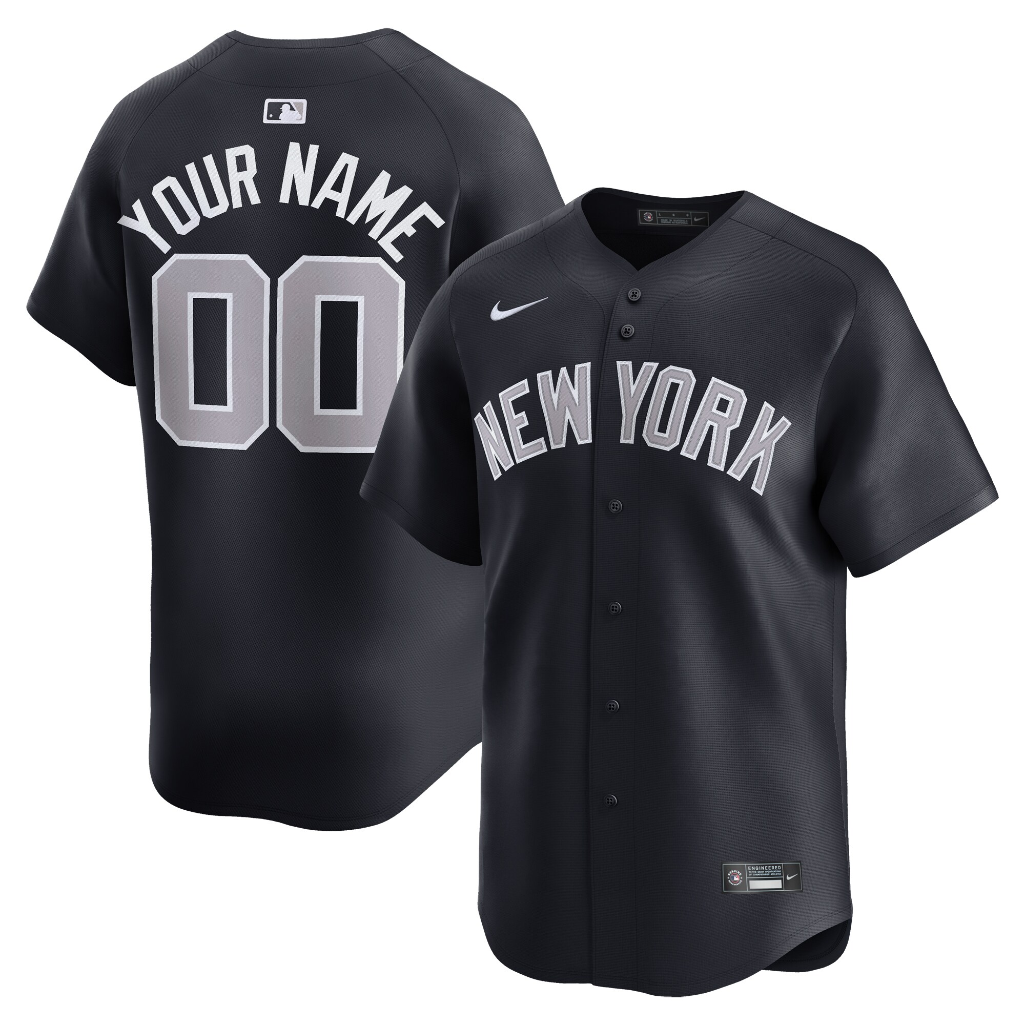 New York Yankees   Alternate Limited Custom Jersey\u00c2\u00a0\u00e2\u20ac\u201c Navy