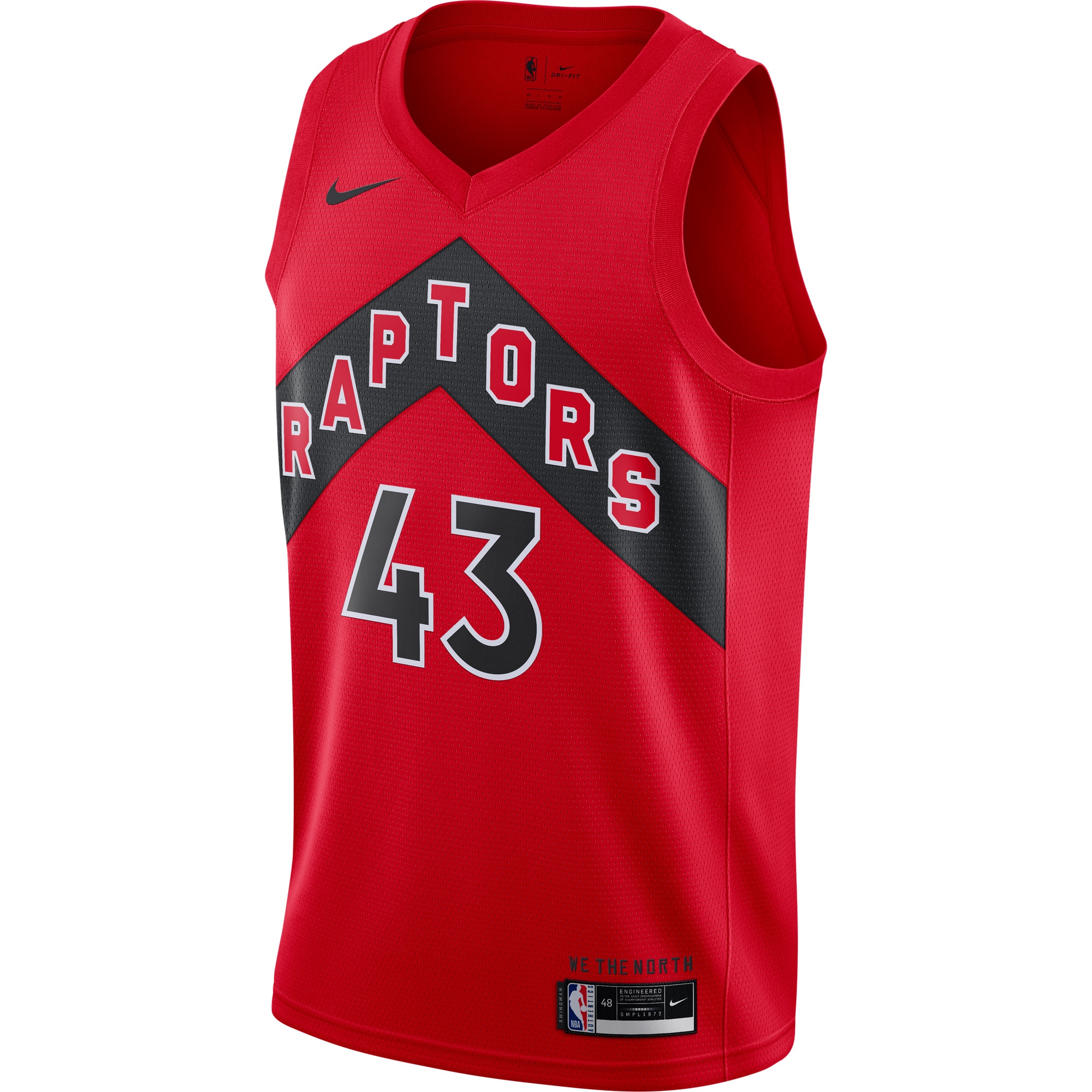 Pascal Siakam Toronto Raptors  2020\/21 Icon Swingman Jersey - Red