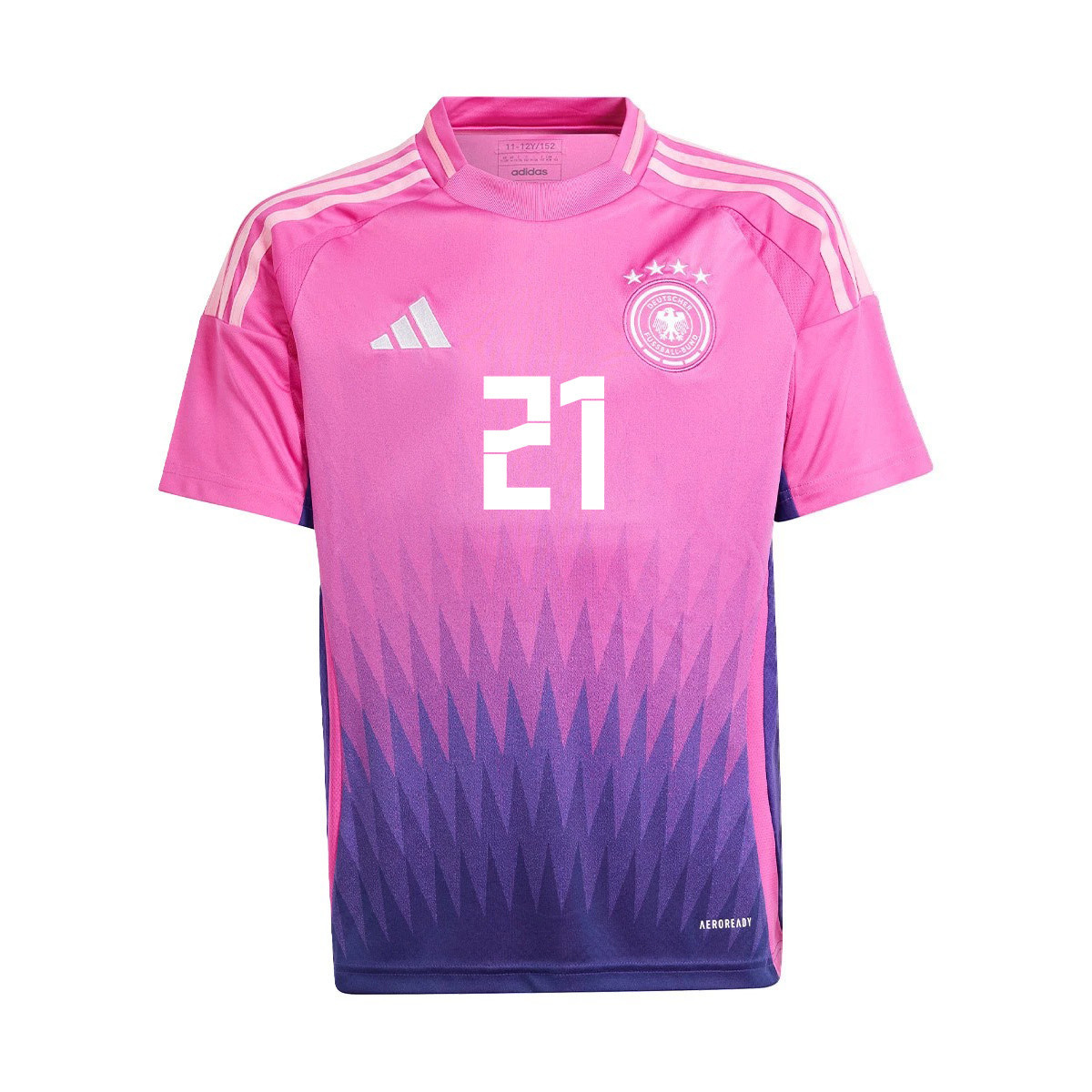 İlkay Gündoğan 21 Signed Germany National Team 2024/25 YOUTH Jersey Autographed - Away