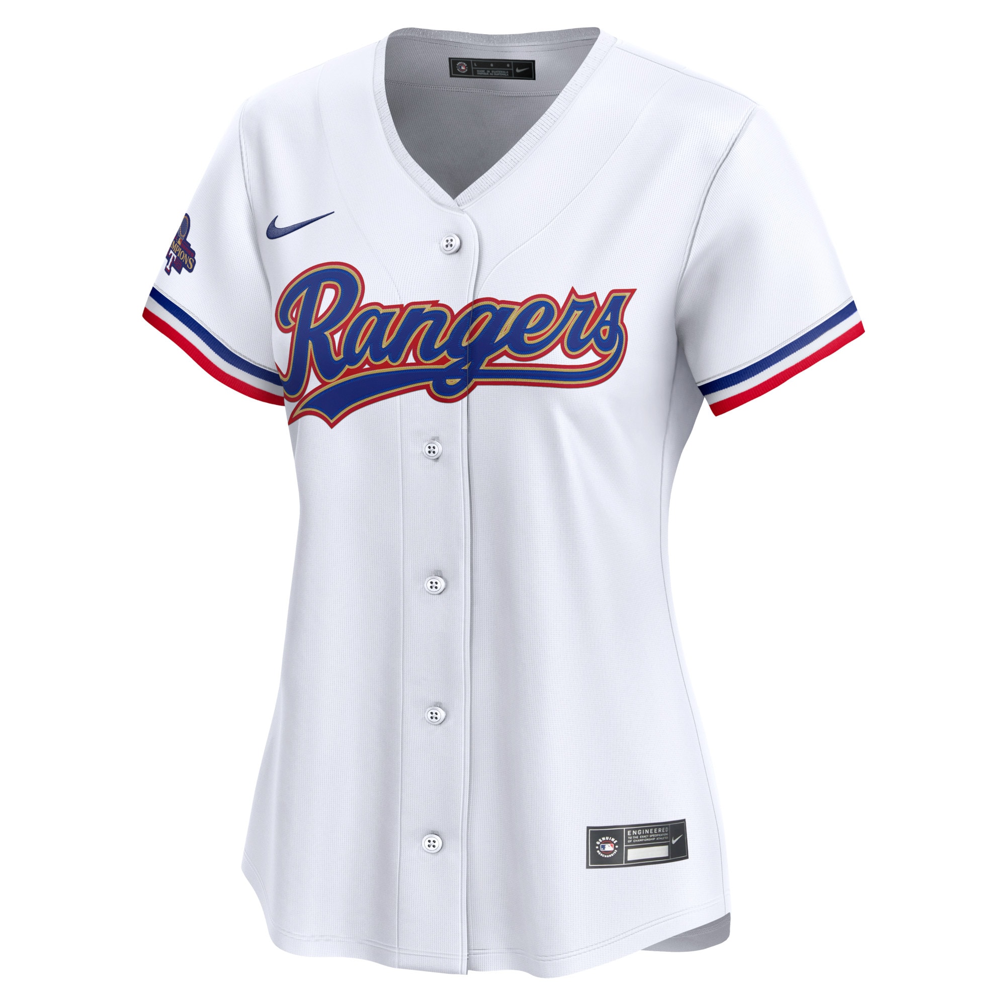 Adolis Garcia Texas Rangers  Women's 2024 Gold Collection Limited Player Jersey\u00c2\u00a0\u00e2\u20ac\u201c White