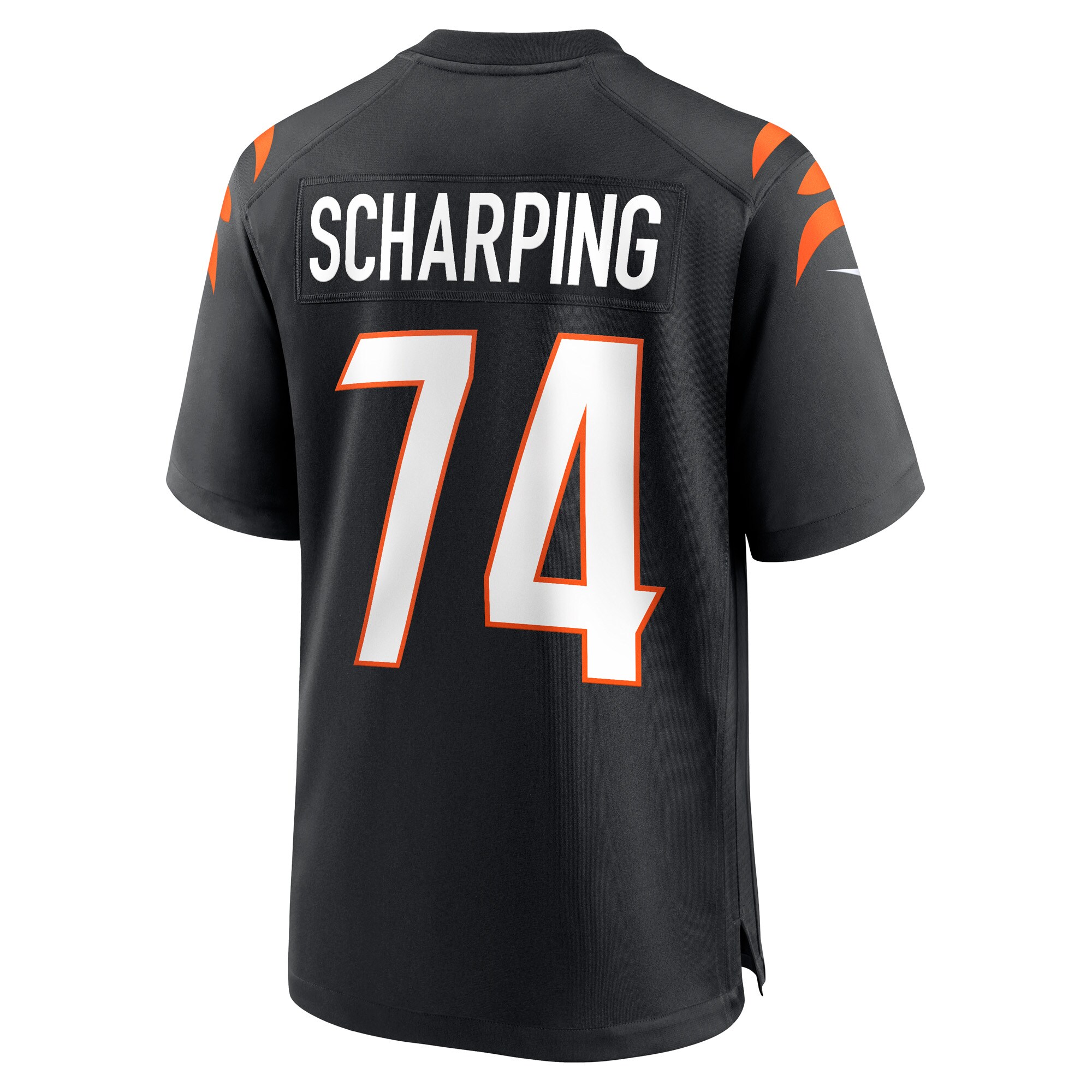 Max Scharping Cincinnati Bengals  Game Player Jersey - Black