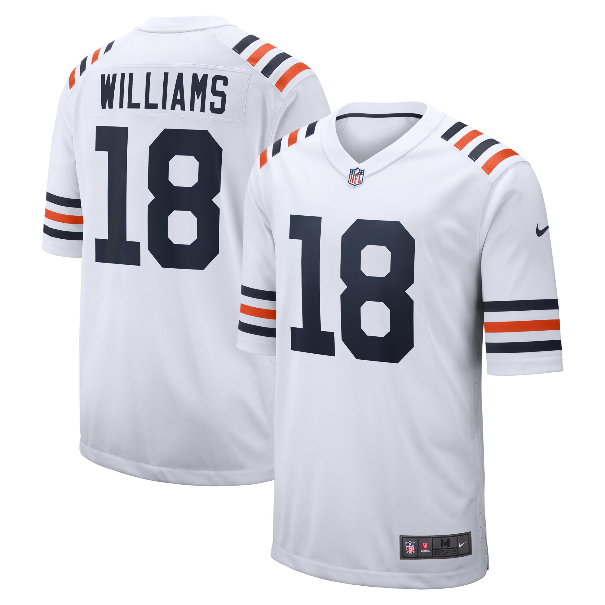 Caleb Williams Chicago Bears  2024 NFL Draft 2nd Alternate Game Player Jersey - White