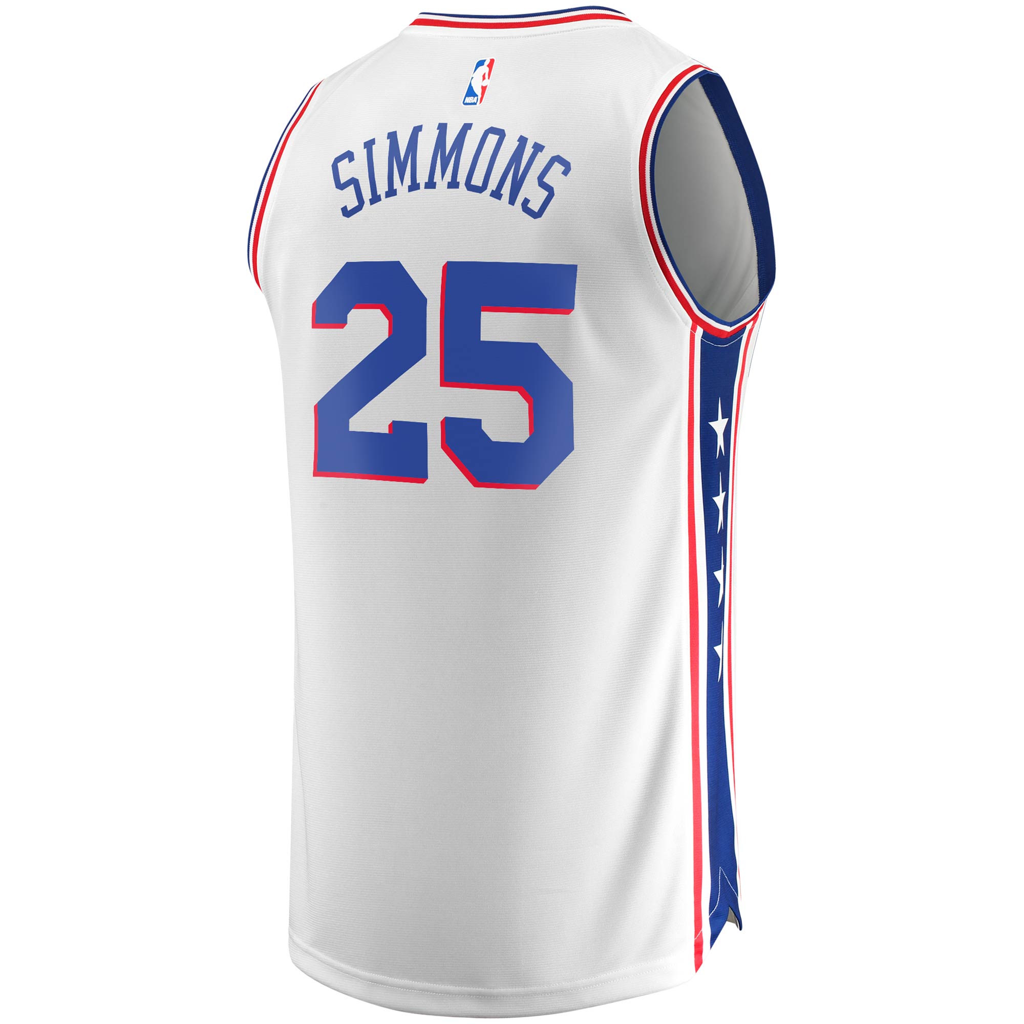 Ben Simmons Philadelphia 76ers Fanatics Youth Fast Break Replica Player Jersey - Association Edition - White
