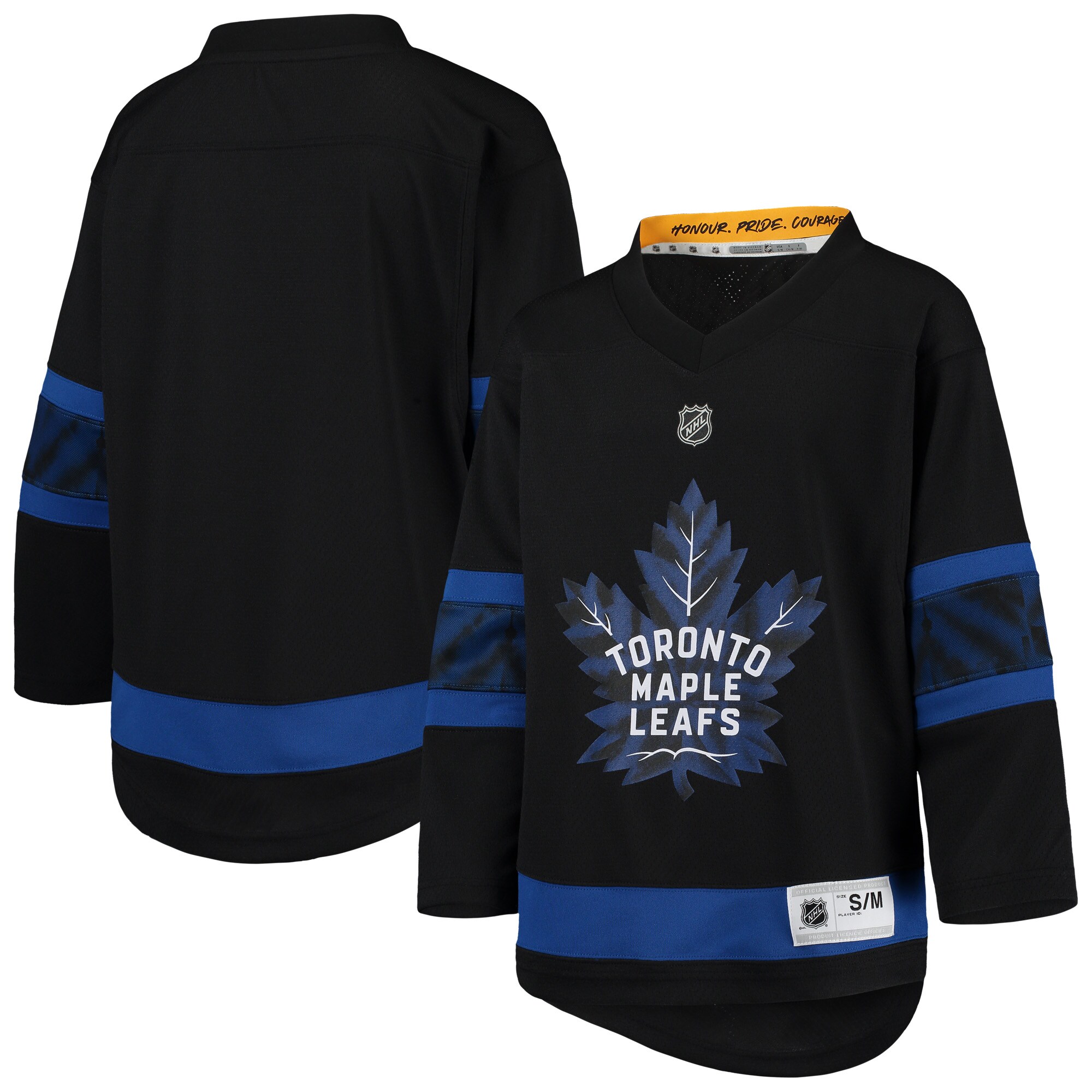 Toronto Maple Leafs Youth Alternate Replica Team Jersey - Black