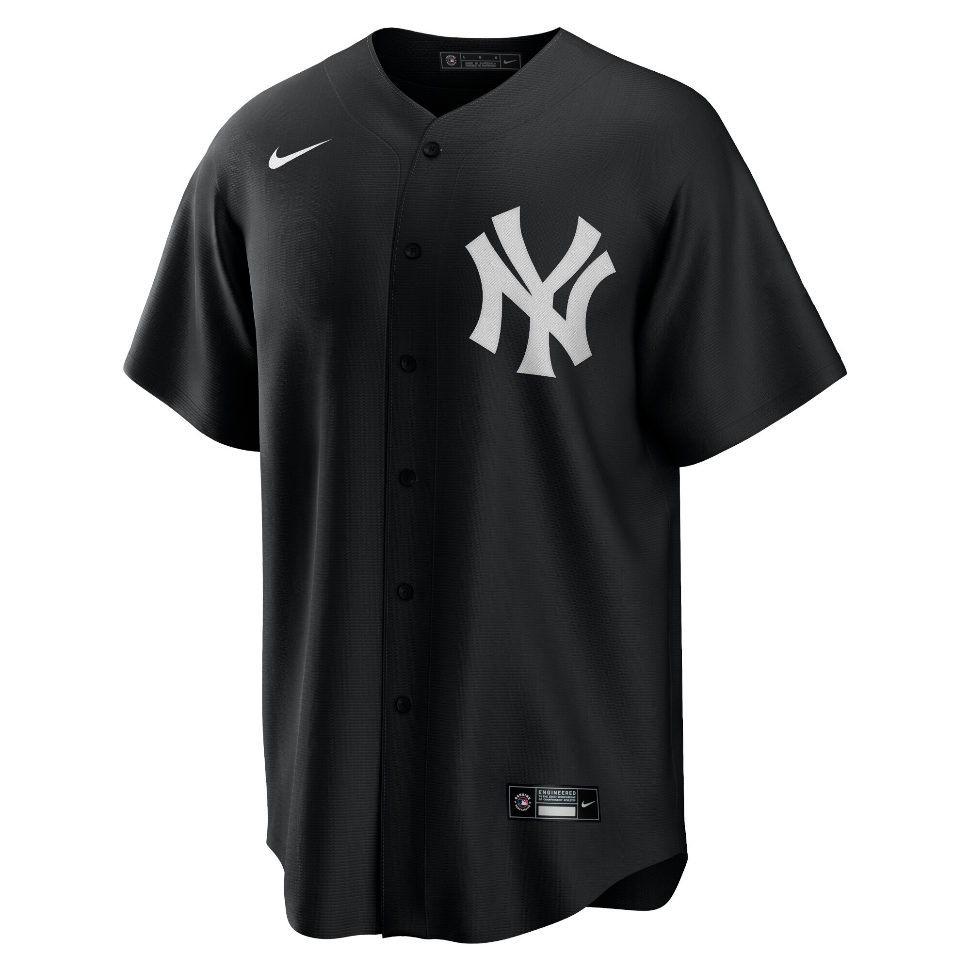 New York Yankees  Official Replica Jersey - Black\/White