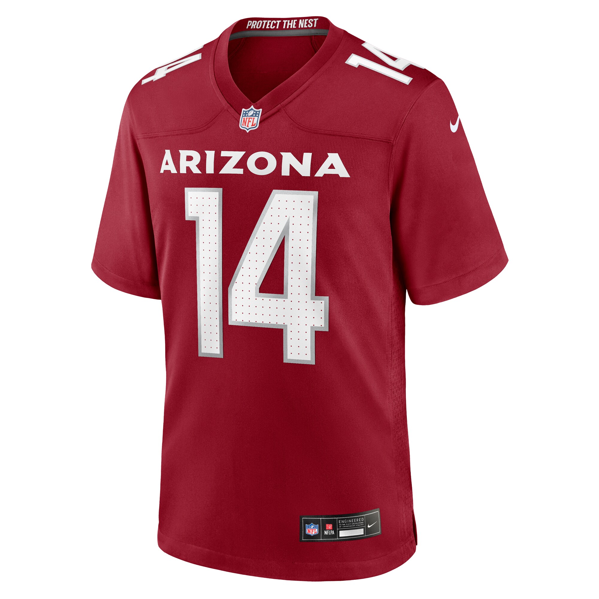 Michael Wilson Arizona Cardinals  Team Game Jersey -  Cardinal