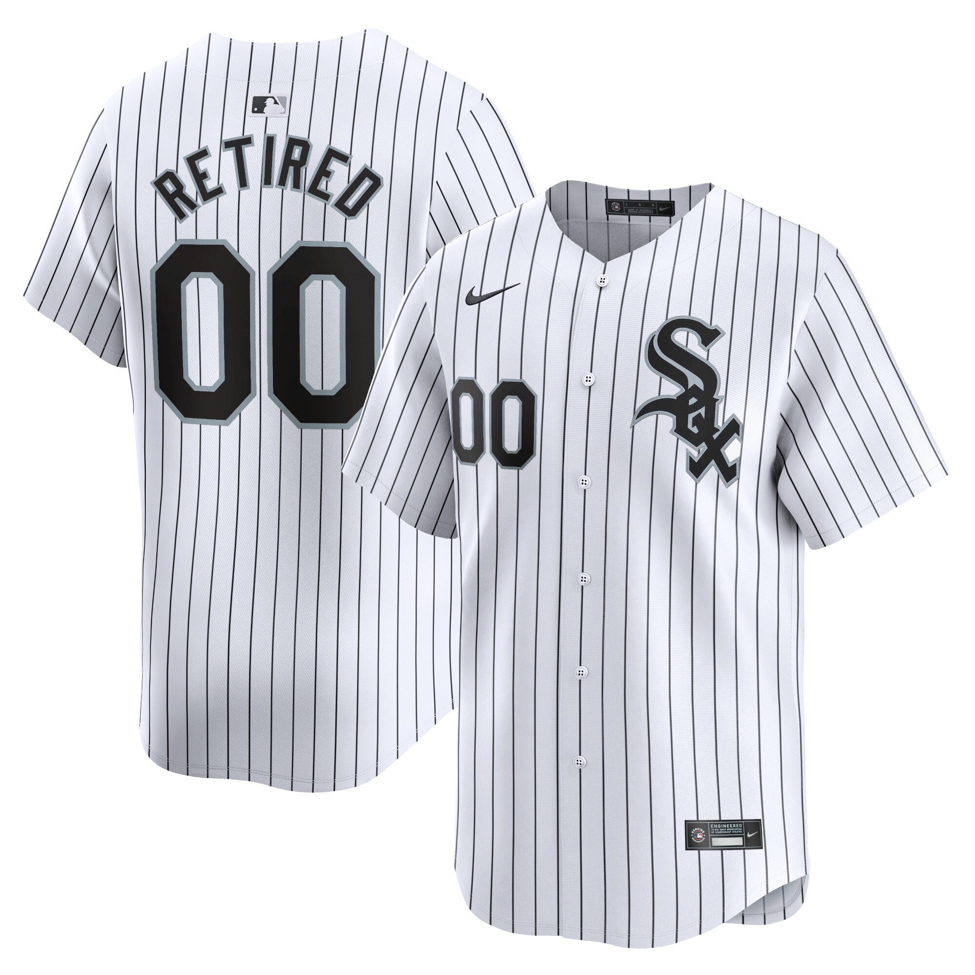 Chicago White Sox  Home Limited Pick-A-Player Retired Roster Jersey - White