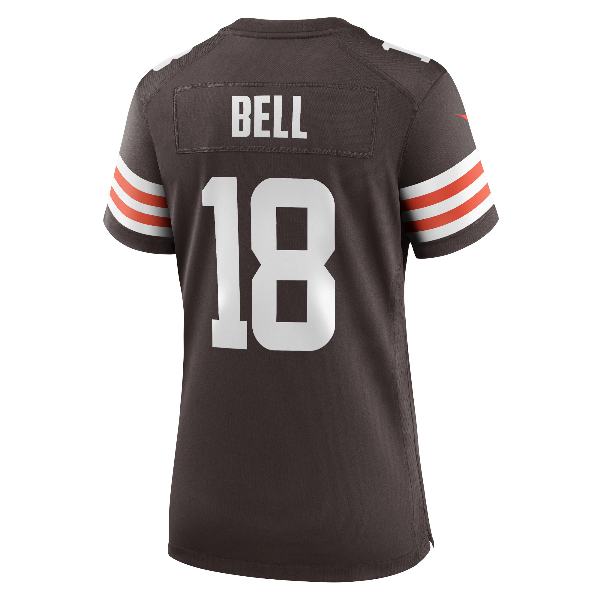 David Bell Cleveland Browns  Women's Game Jersey - Brown
